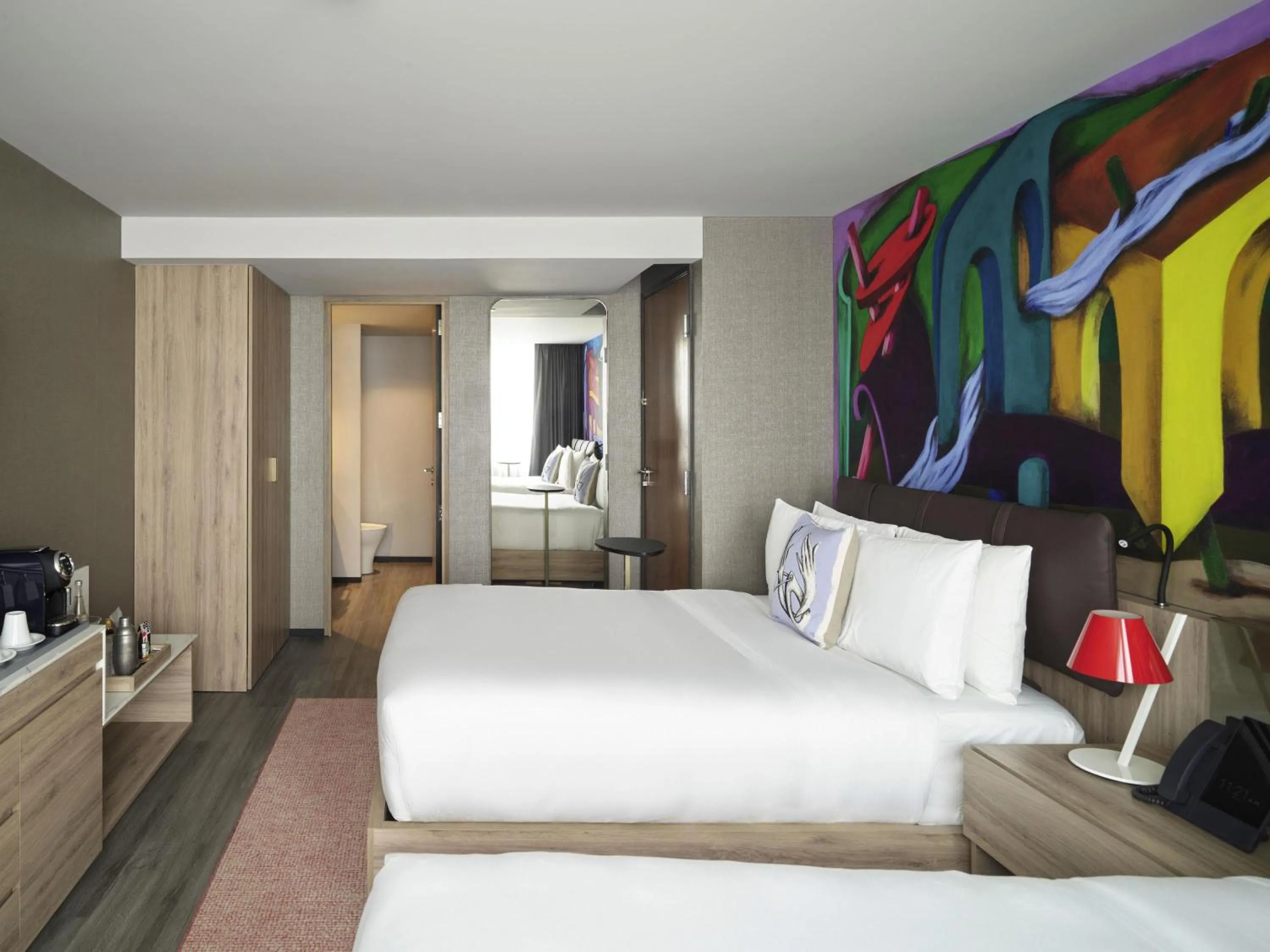 Bedroom, Bed in Mondrian Mexico City Condesa