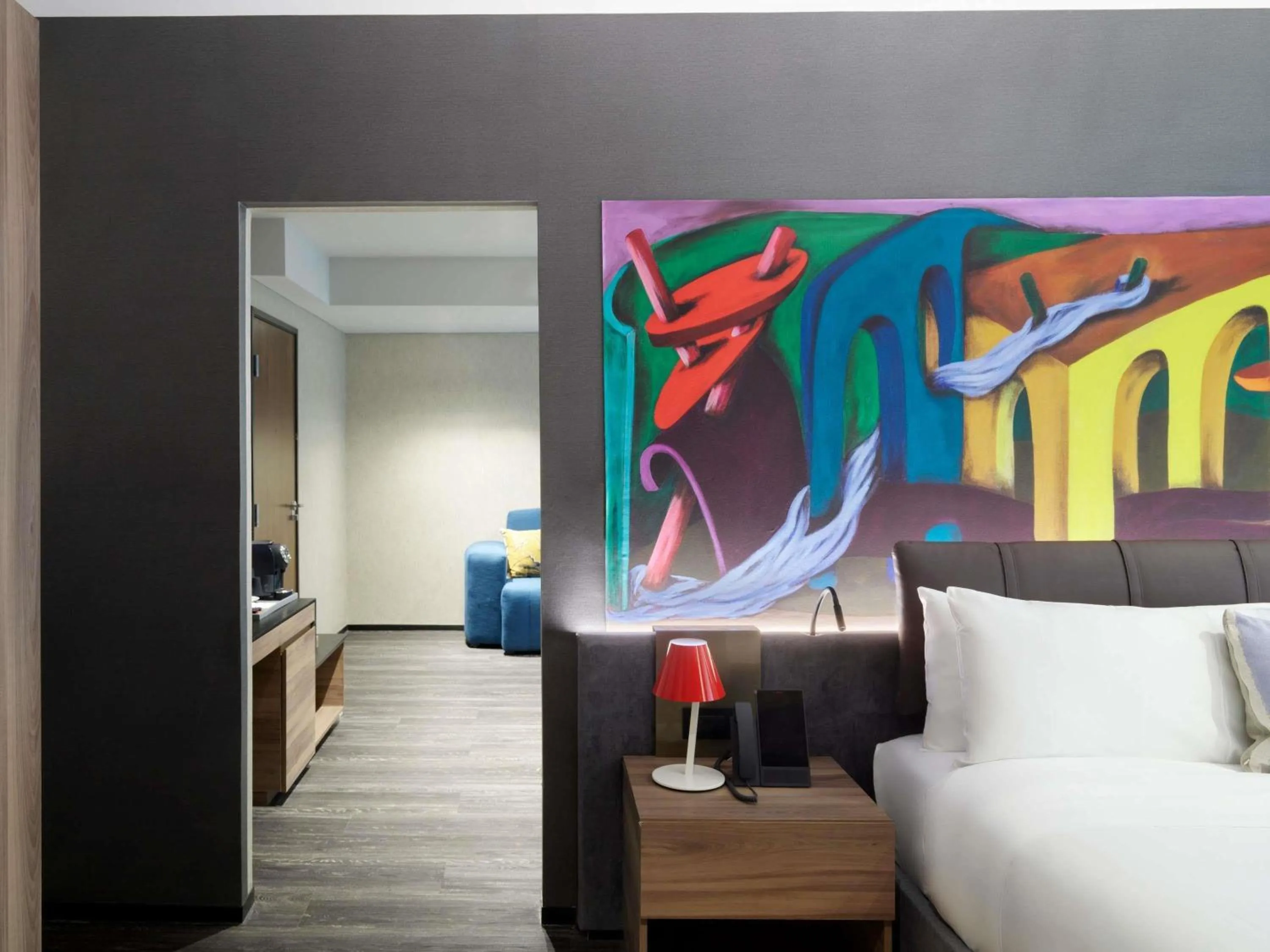 Bedroom, Bed in Mondrian Mexico City Condesa