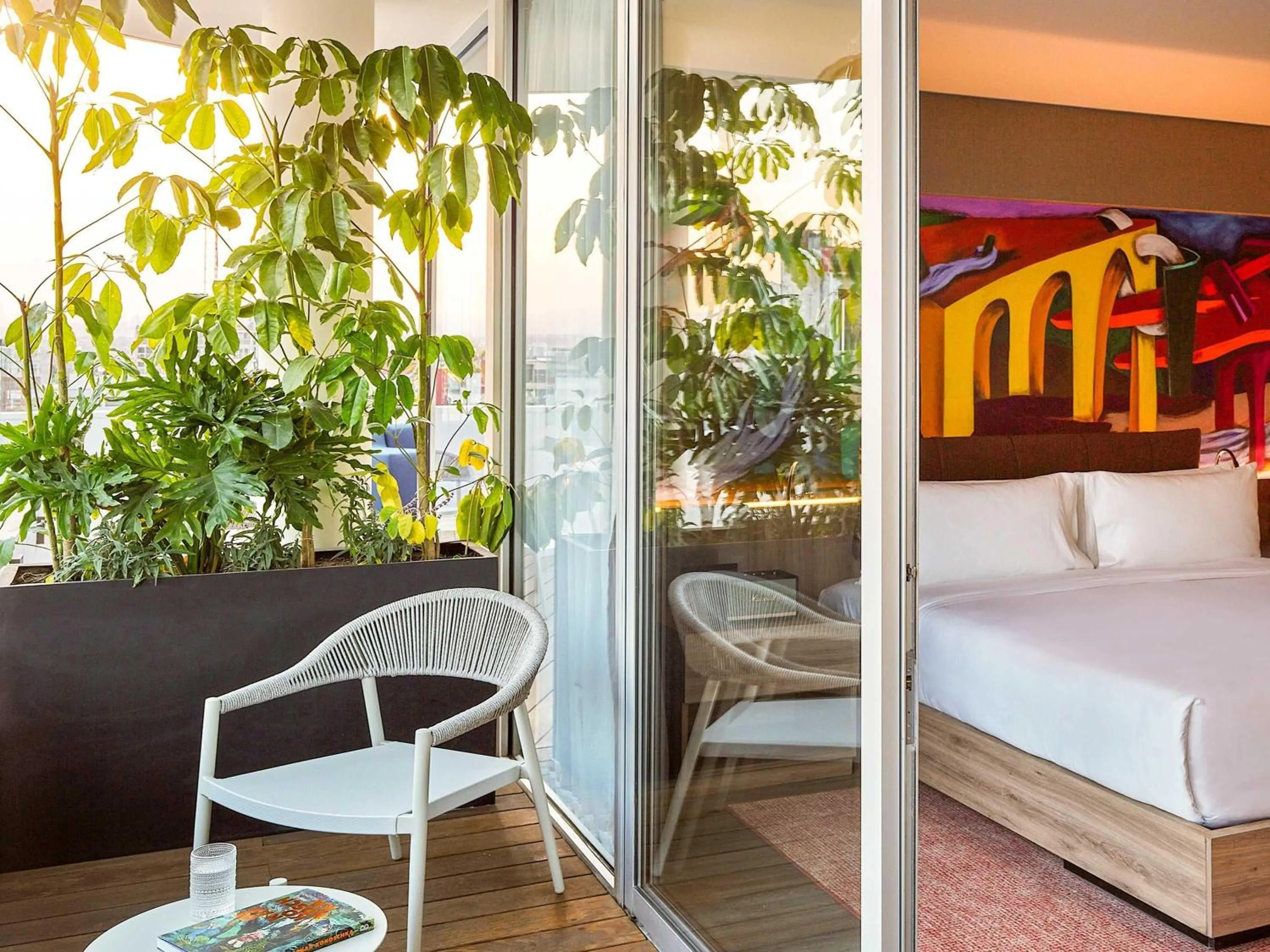 Bedroom, Bed in Mondrian Mexico City Condesa