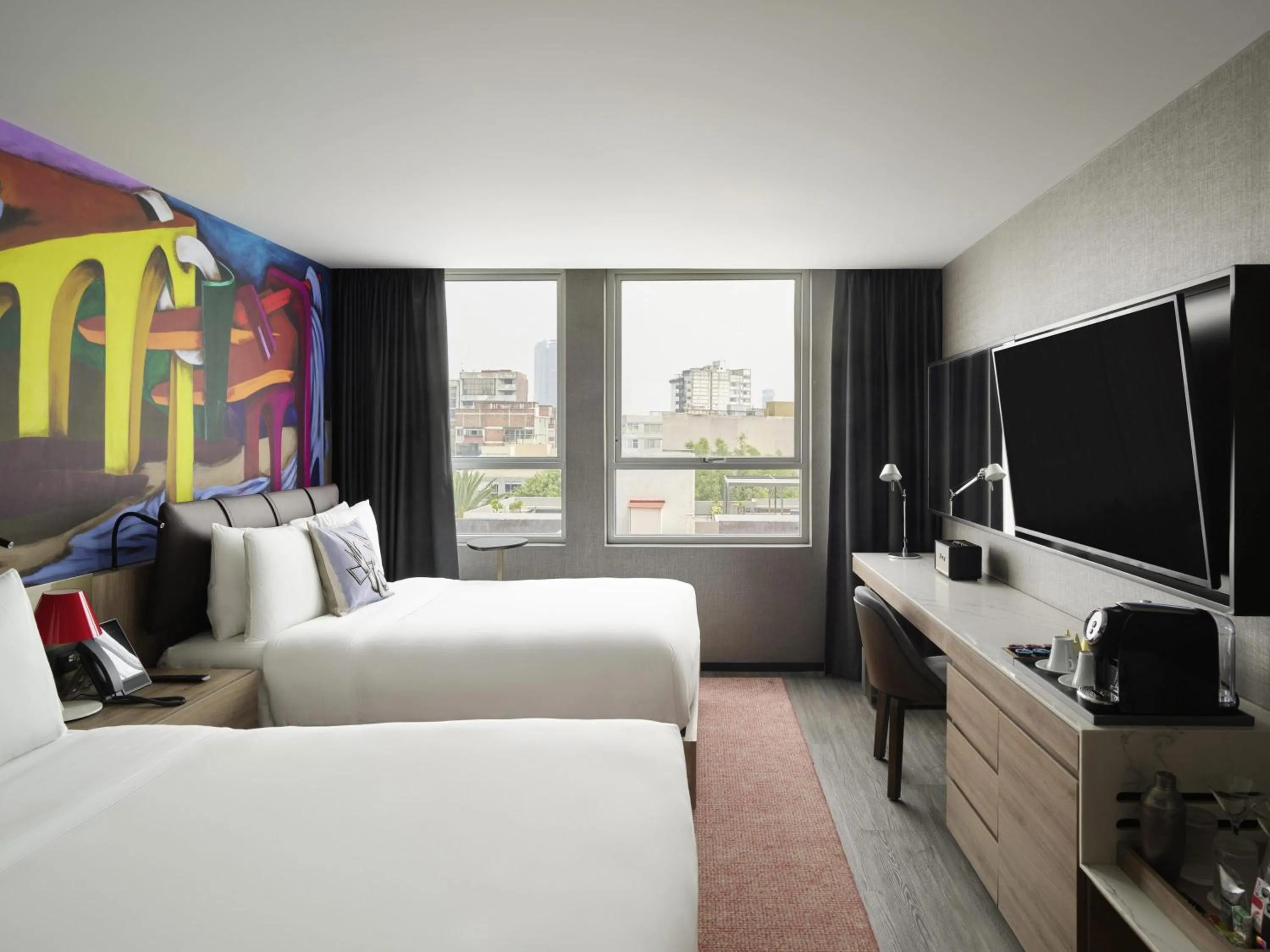 Bedroom, Bed in Mondrian Mexico City Condesa