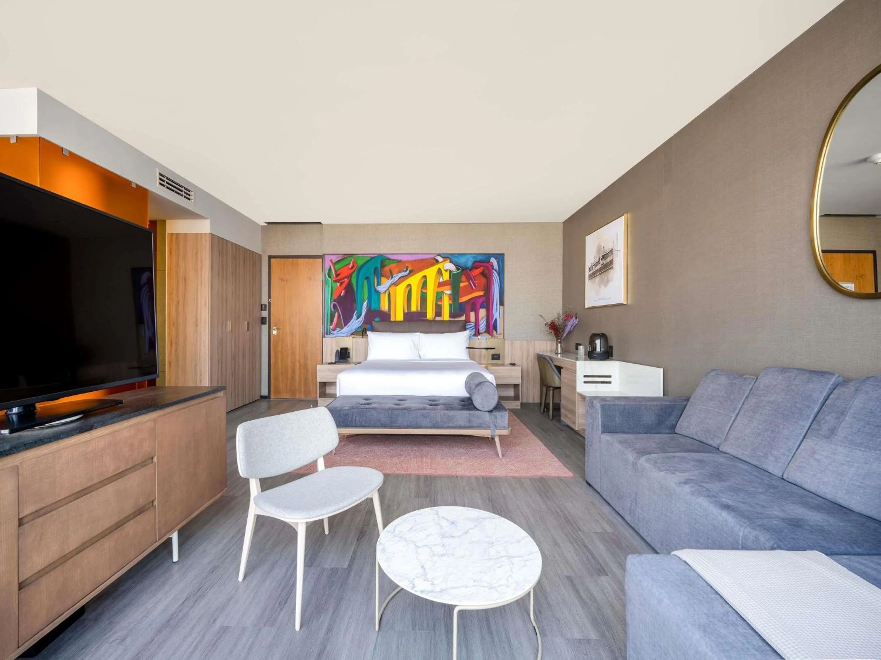 Bedroom, Bed in Mondrian Mexico City Condesa