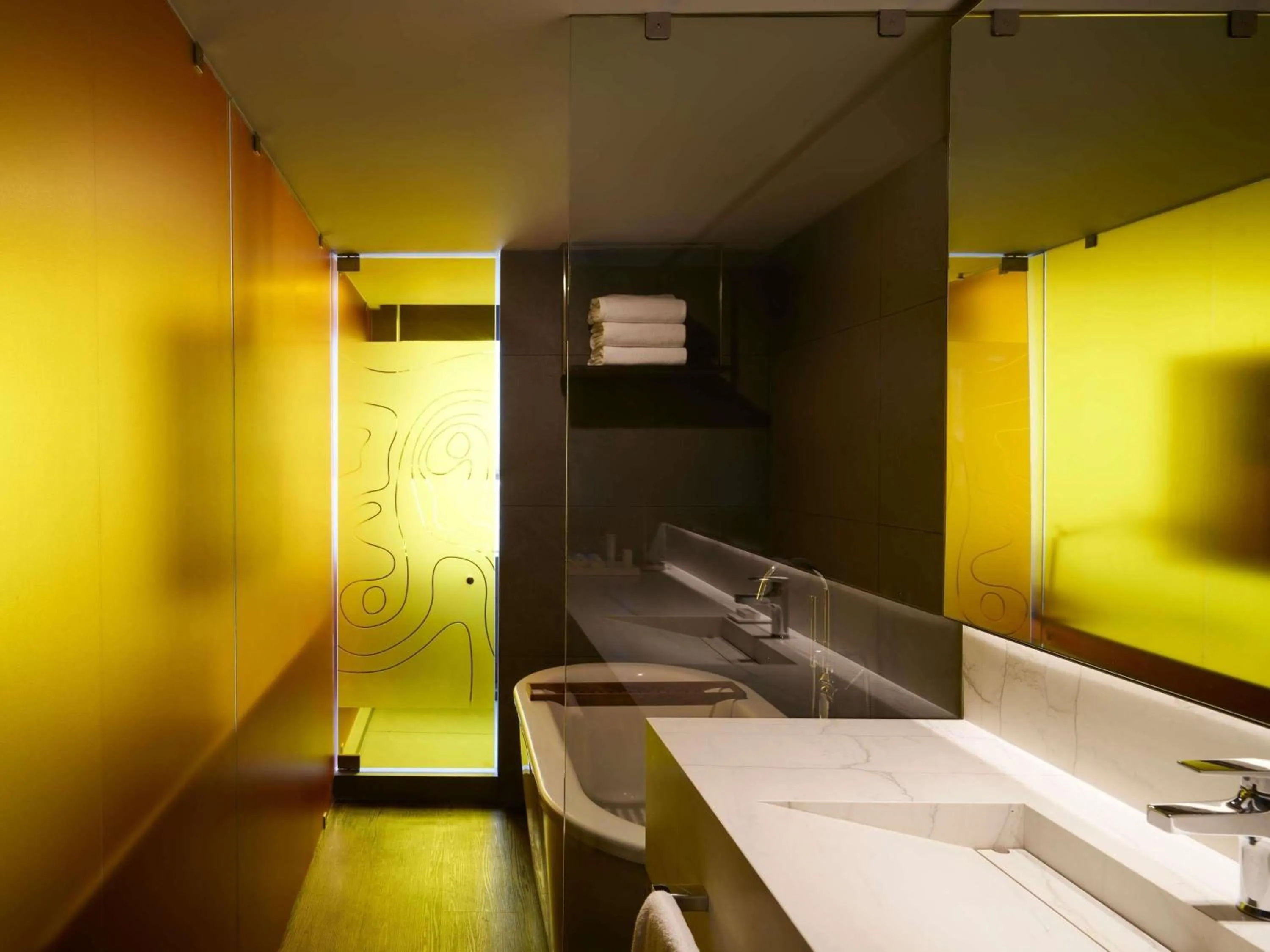 Bedroom in Mondrian Mexico City Condesa