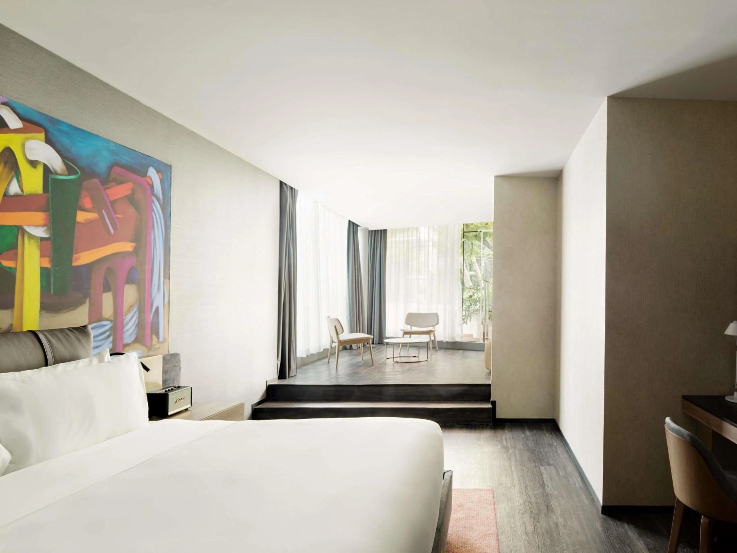 Bedroom, Bed in Mondrian Mexico City Condesa