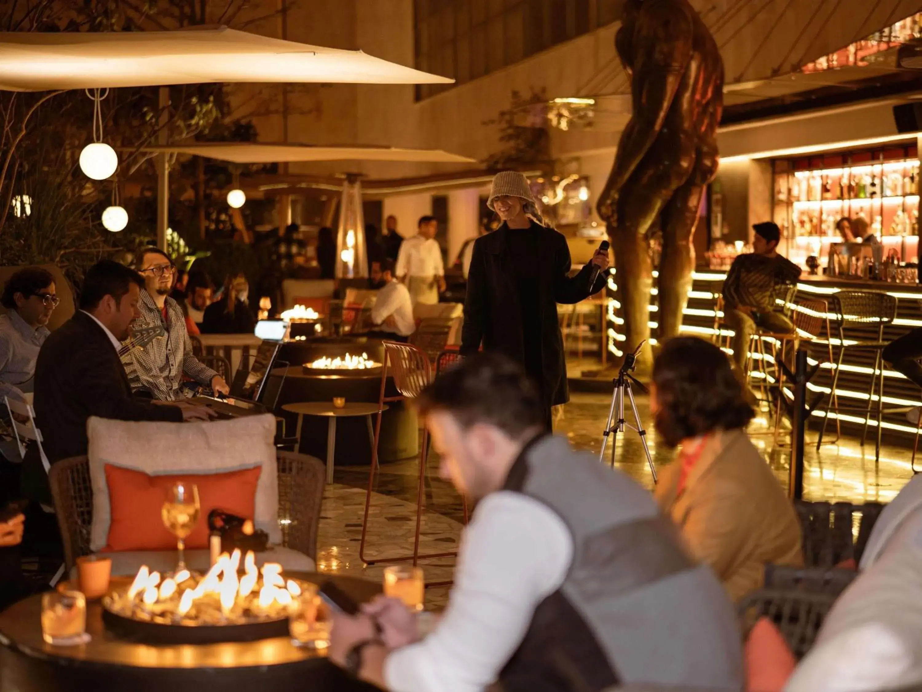 Lounge or bar in Mondrian Mexico City Condesa Lounge or bar in Mondrian Mexico City Condesa