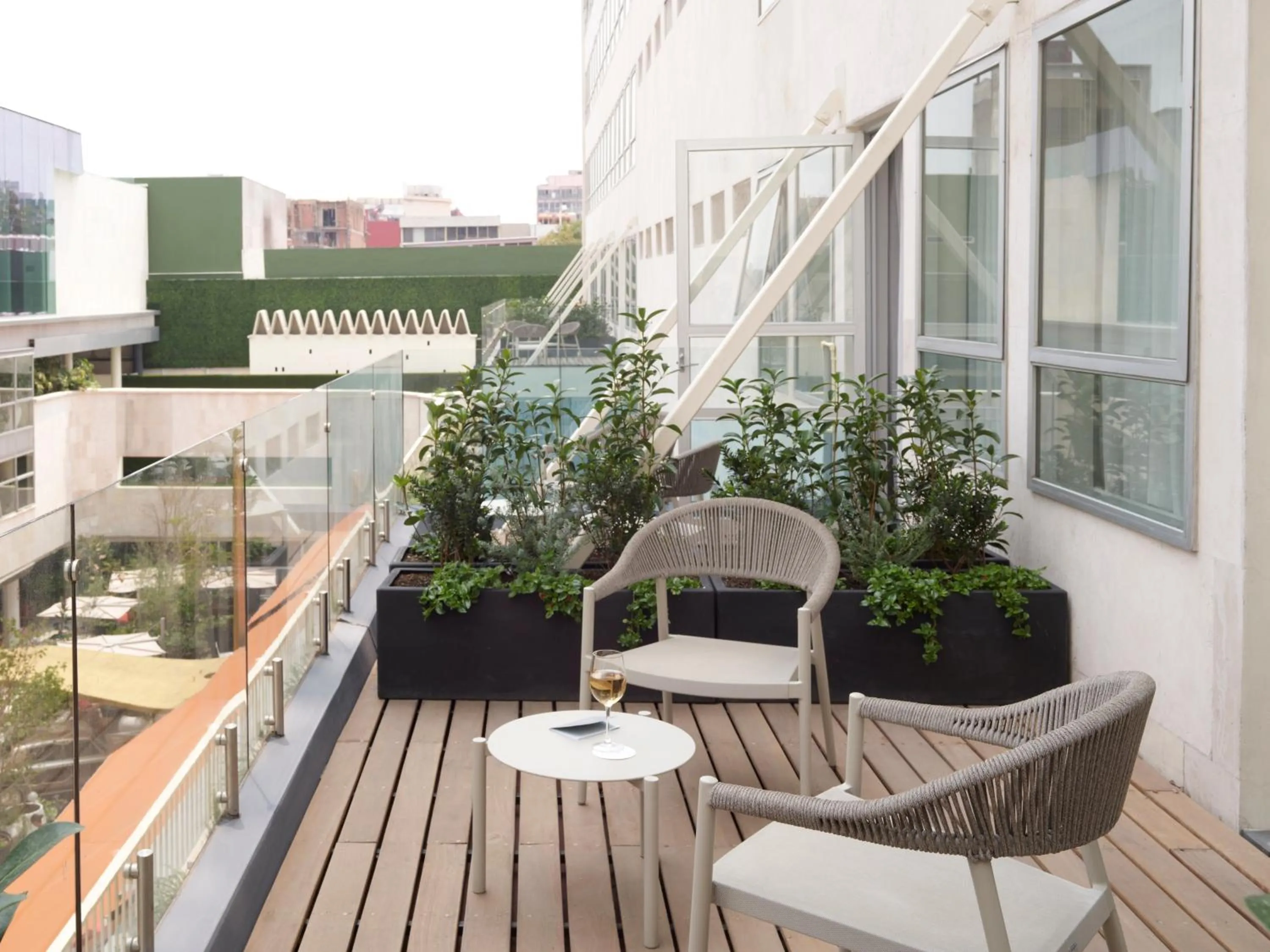 Balcony/Terrace in Mondrian Mexico City Condesa