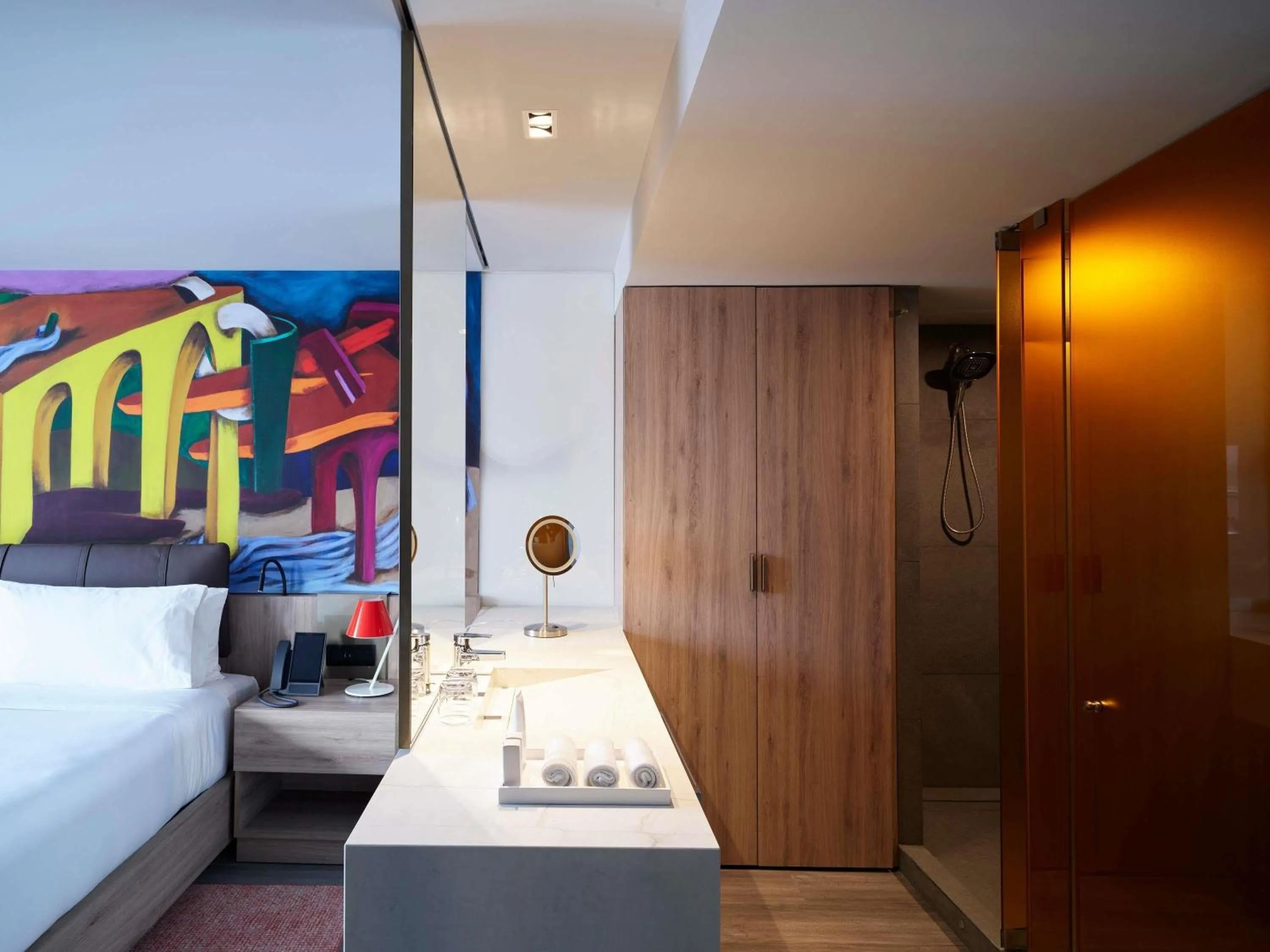 Bedroom, Bed in Mondrian Mexico City Condesa