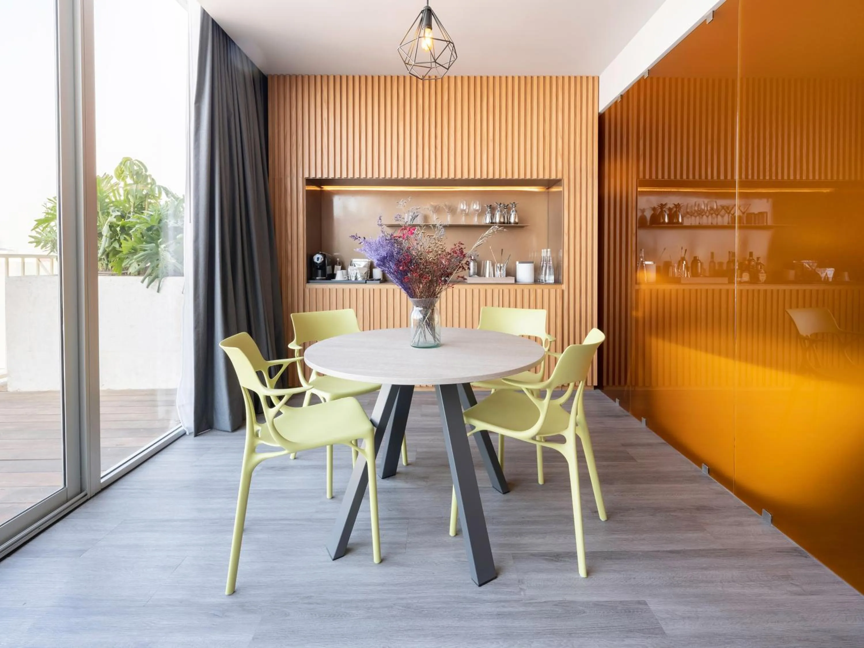 Living room in Mondrian Mexico City Condesa