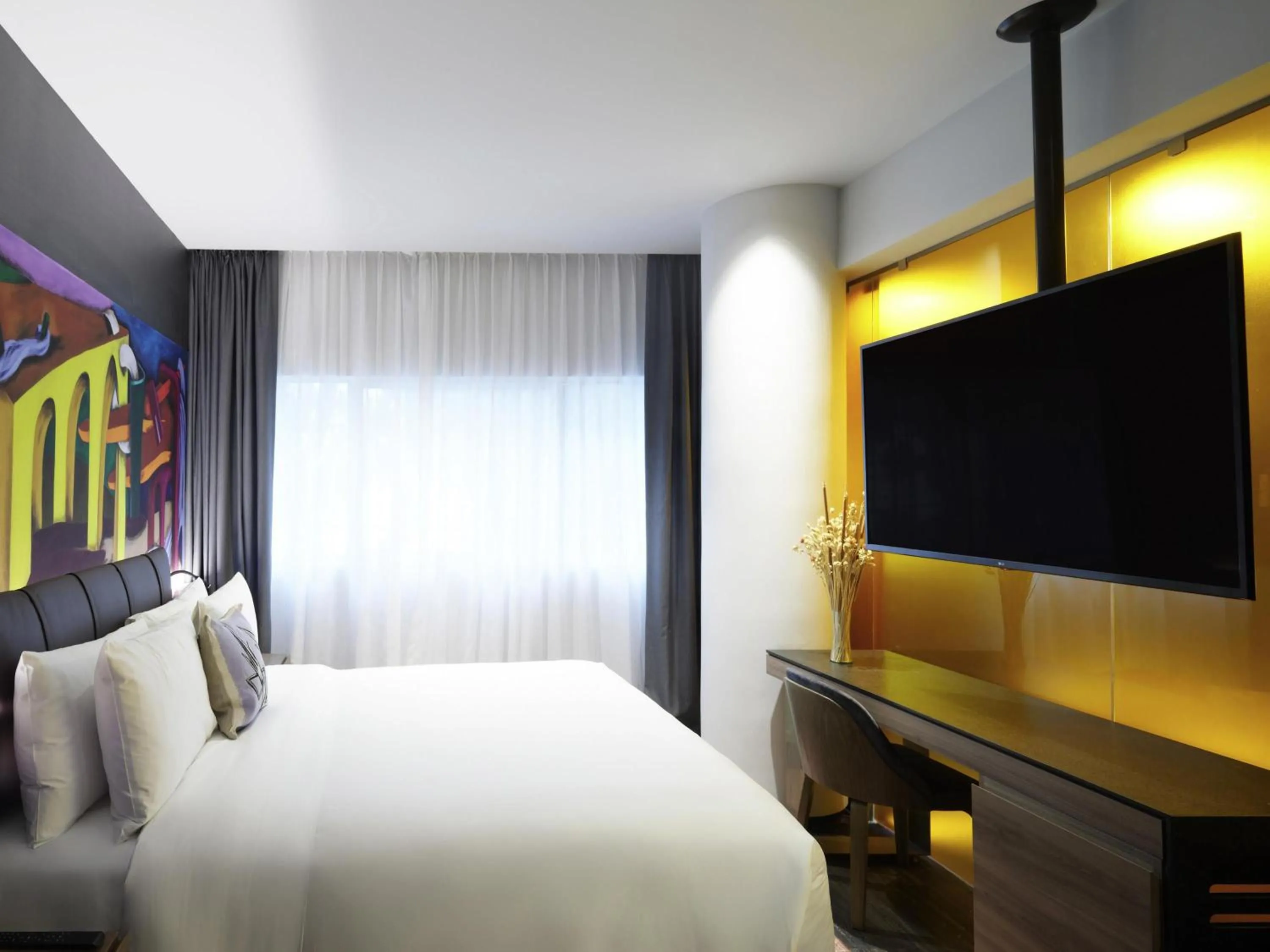 Bedroom, Bed in Mondrian Mexico City Condesa