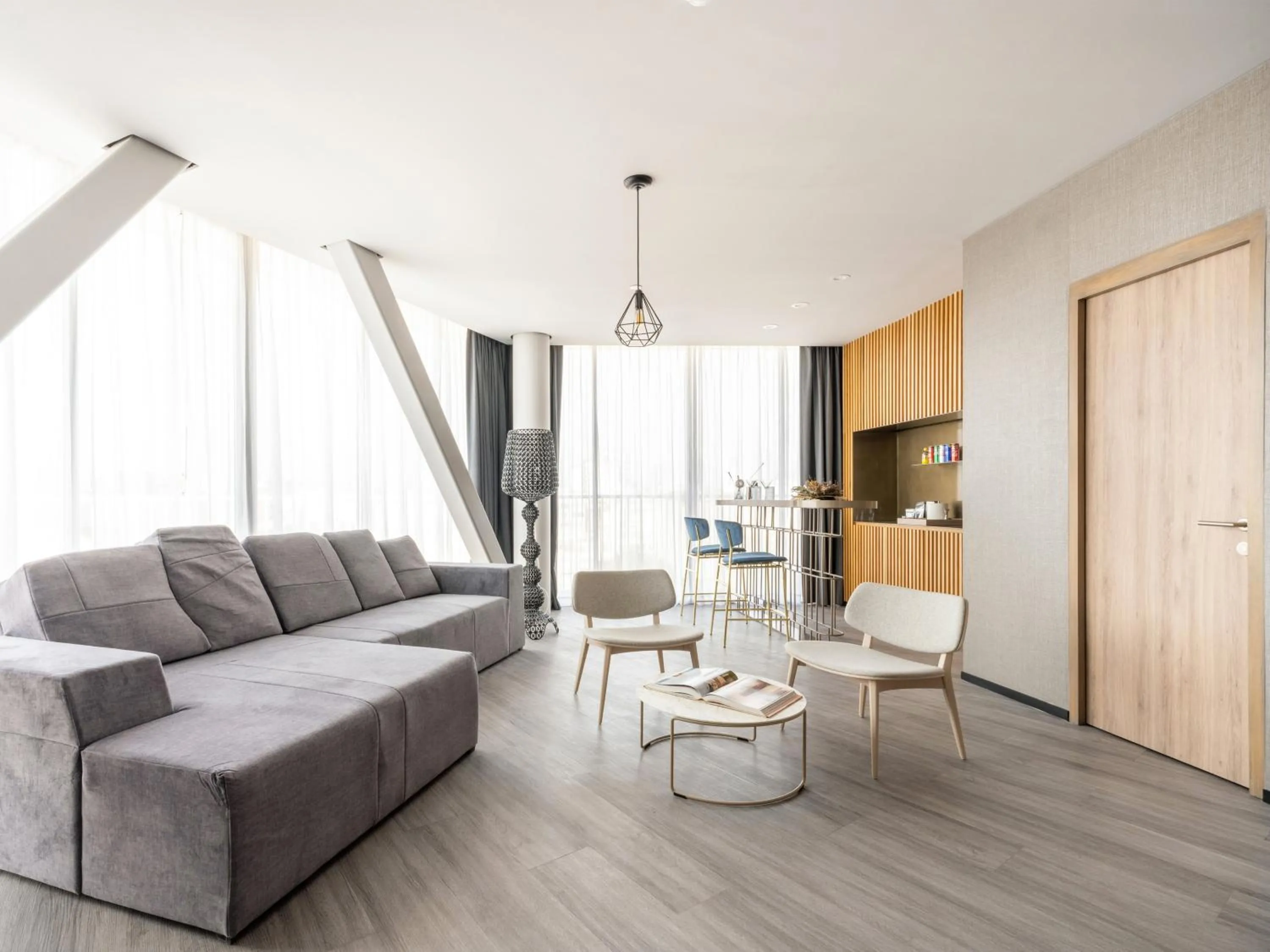 Living room in Mondrian Mexico City Condesa