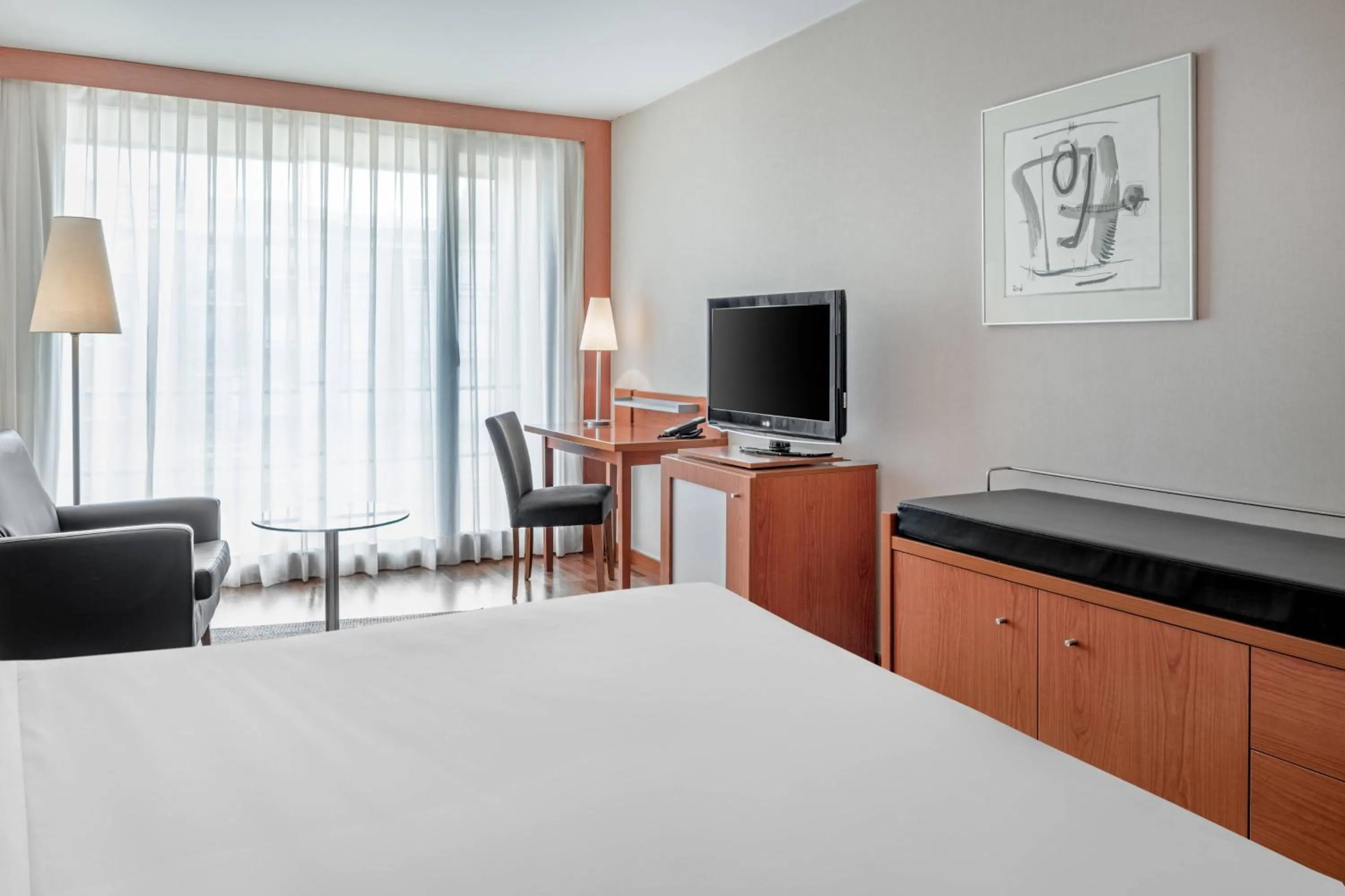 Photo of the whole room, Bed in AC Hotel La Rioja by Marriott