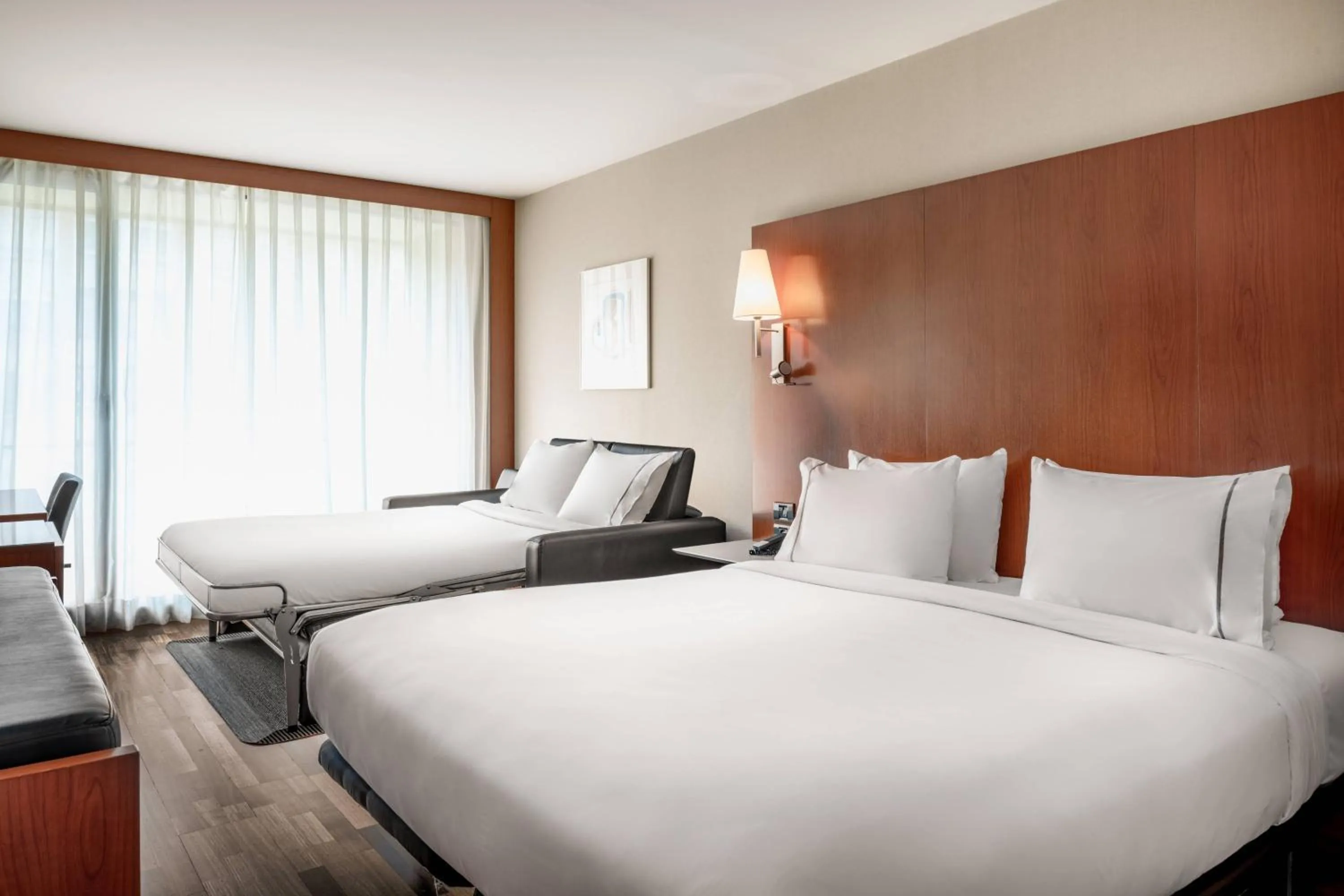 Photo of the whole room, Bed in AC Hotel La Rioja by Marriott