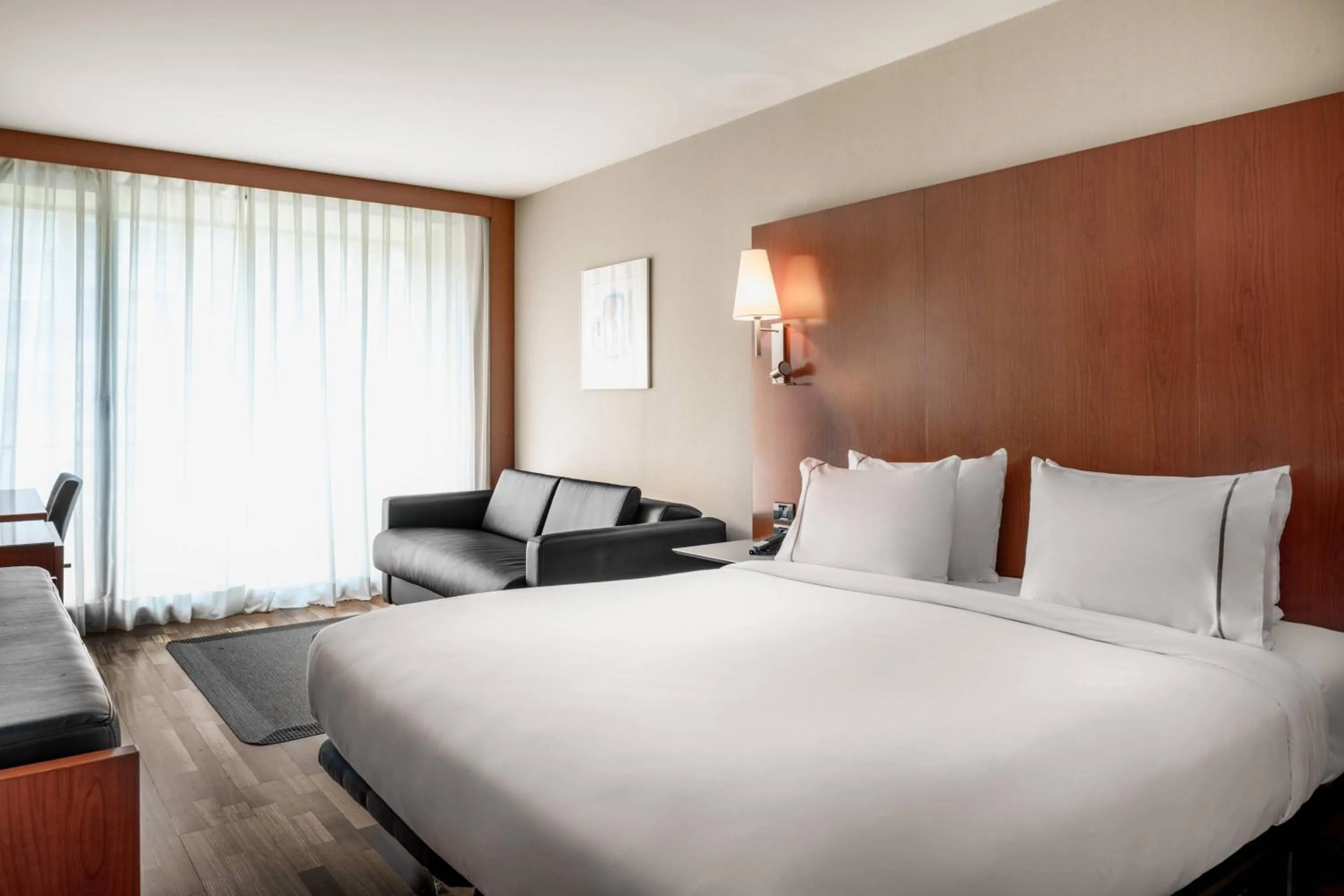 Photo of the whole room, Bed in AC Hotel La Rioja by Marriott