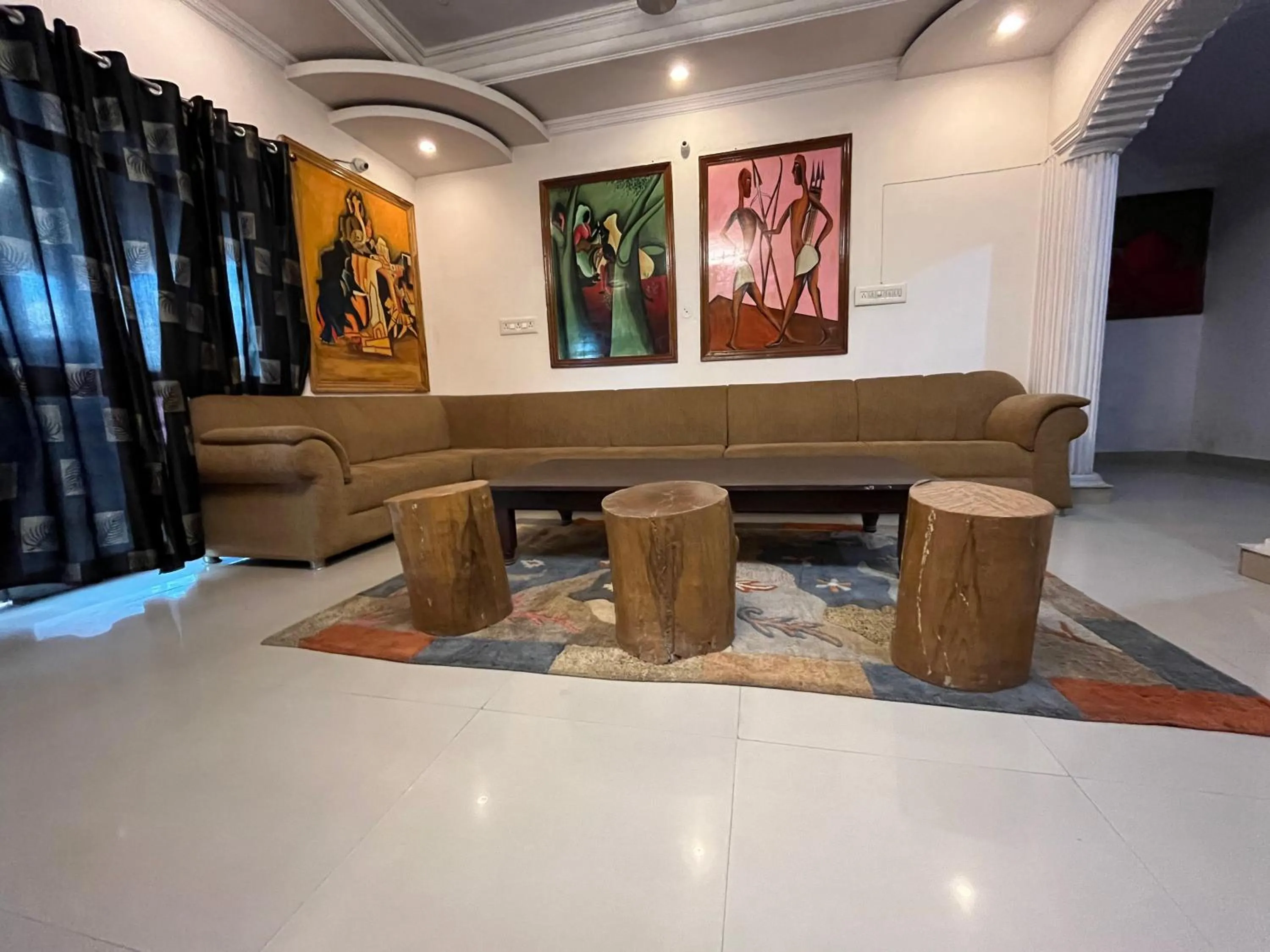 Seating area in The Ranthambhore Heritage