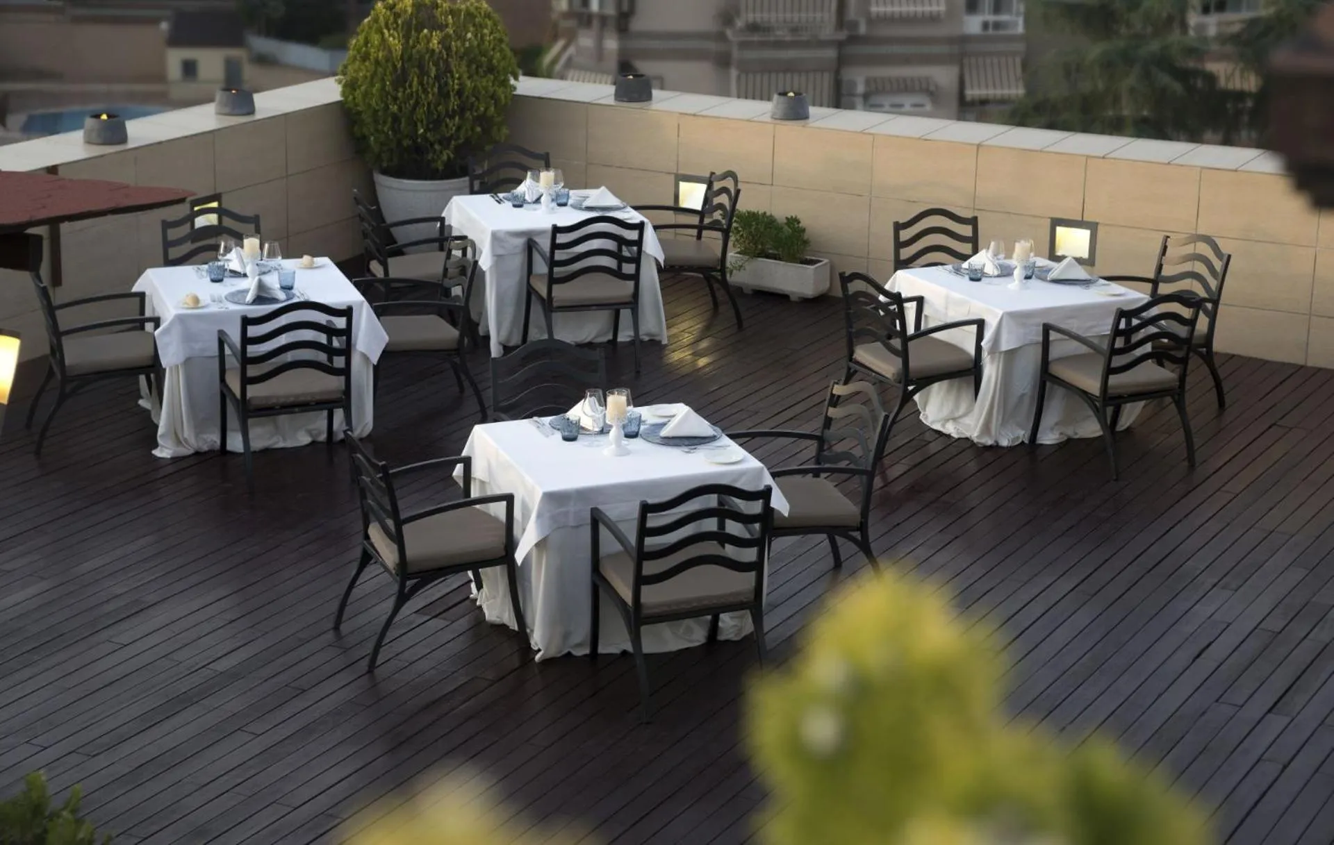 BBQ facilities in Hotel Andalucía Center
