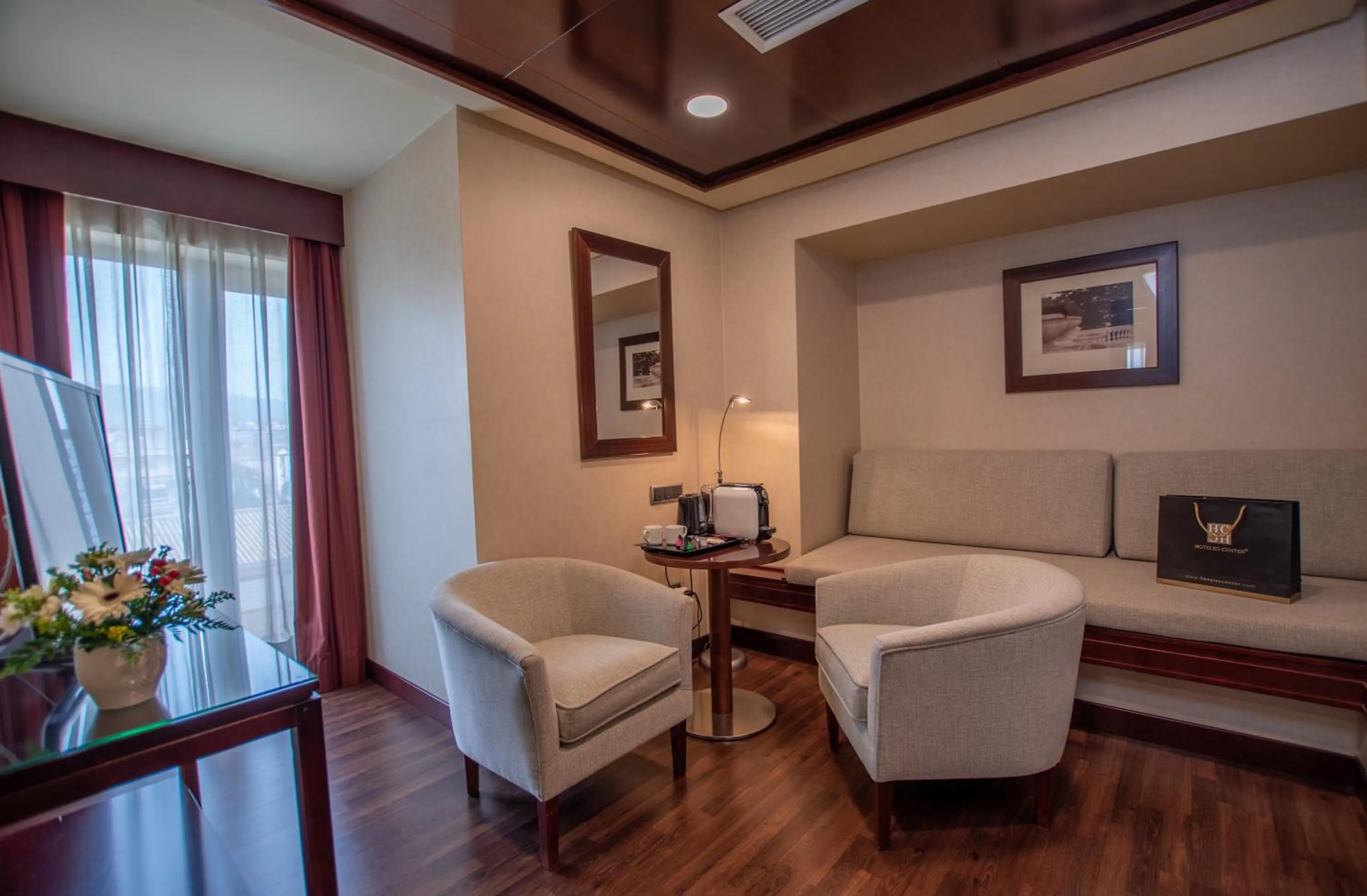 Living room in Hotel Andalucía Center