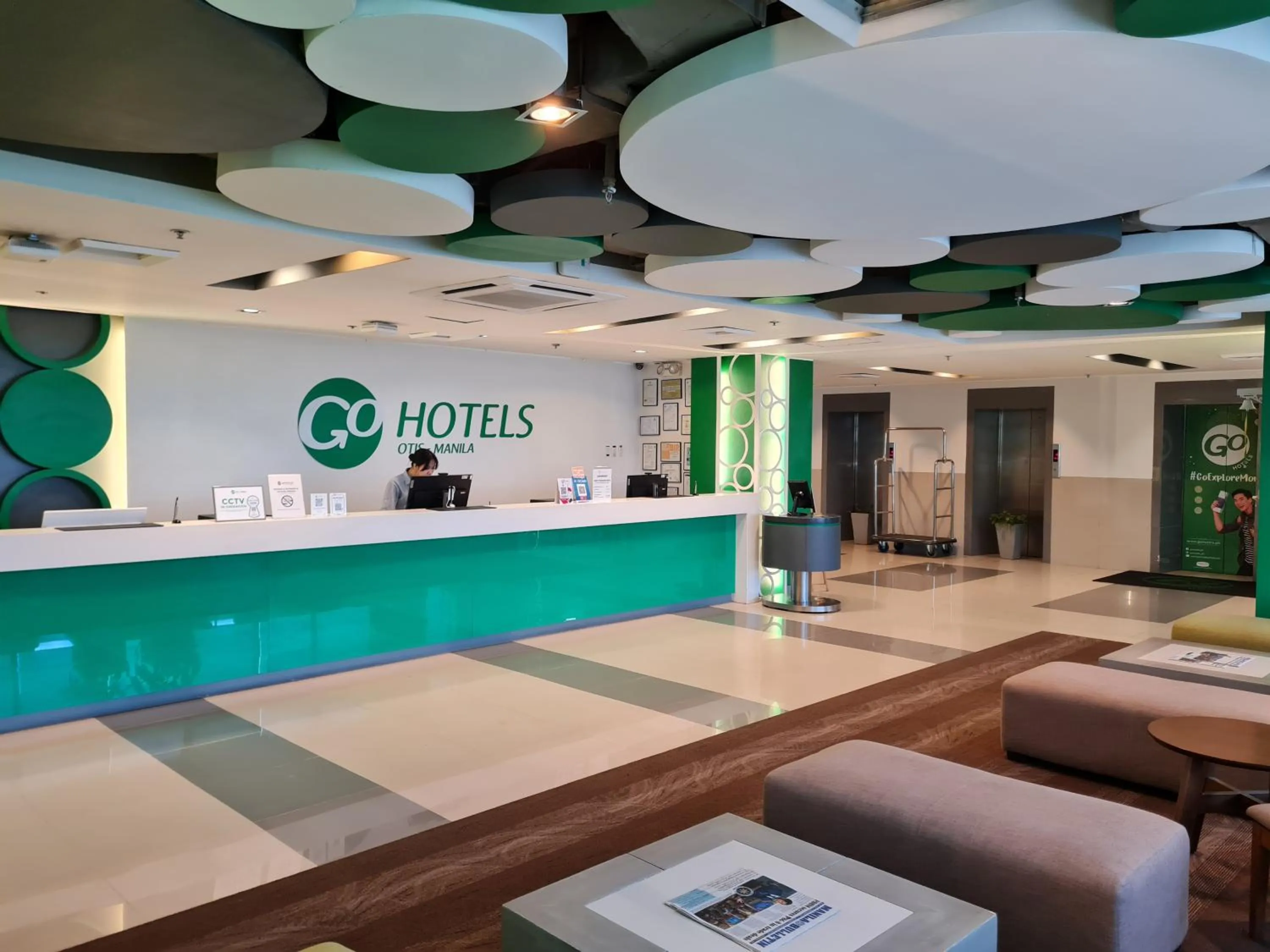 Lobby or reception in Go Hotels Otis - Manila