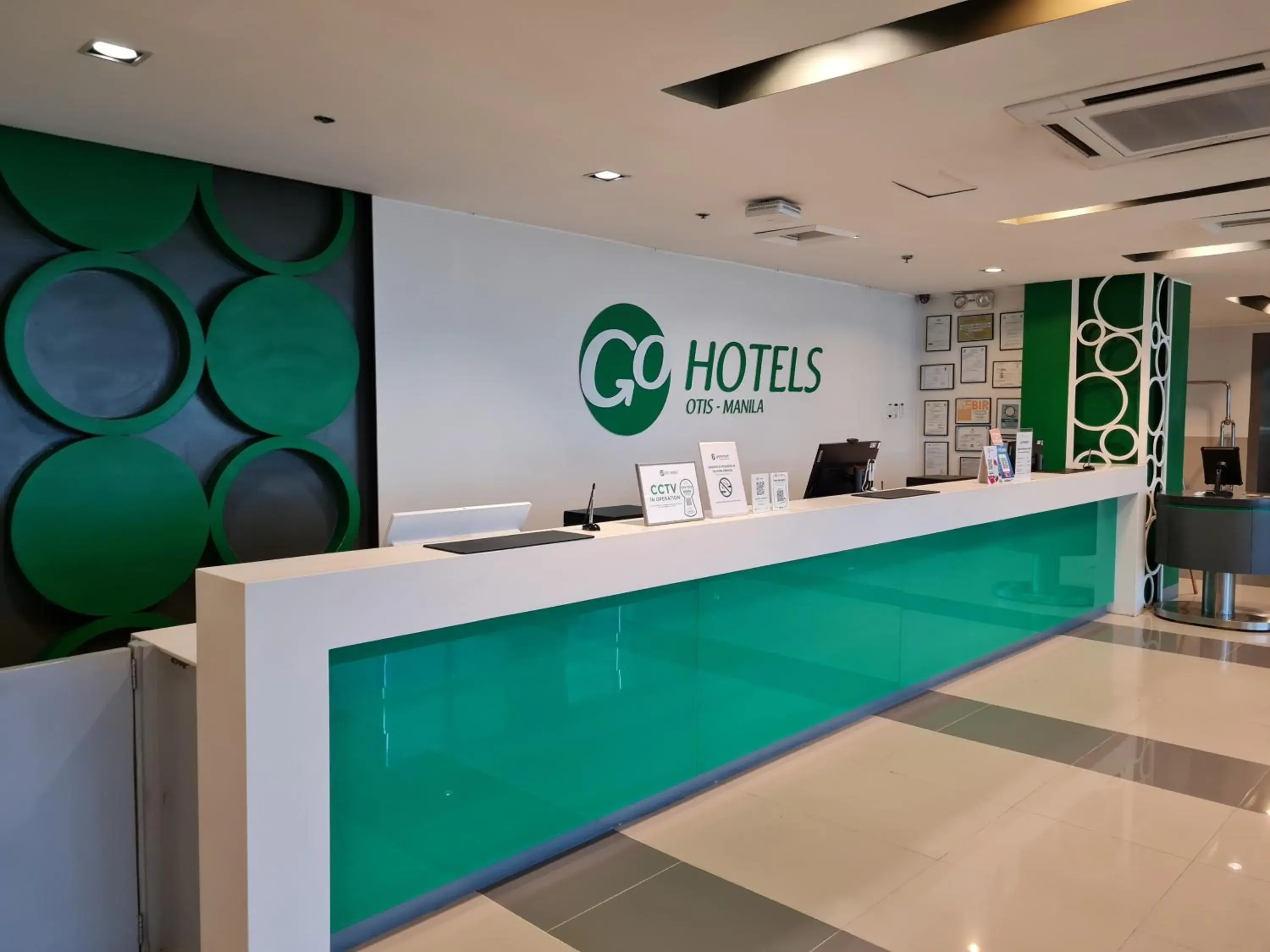 Lobby or reception in Go Hotels Otis - Manila Lobby or reception in Go Hotels Otis - Manila