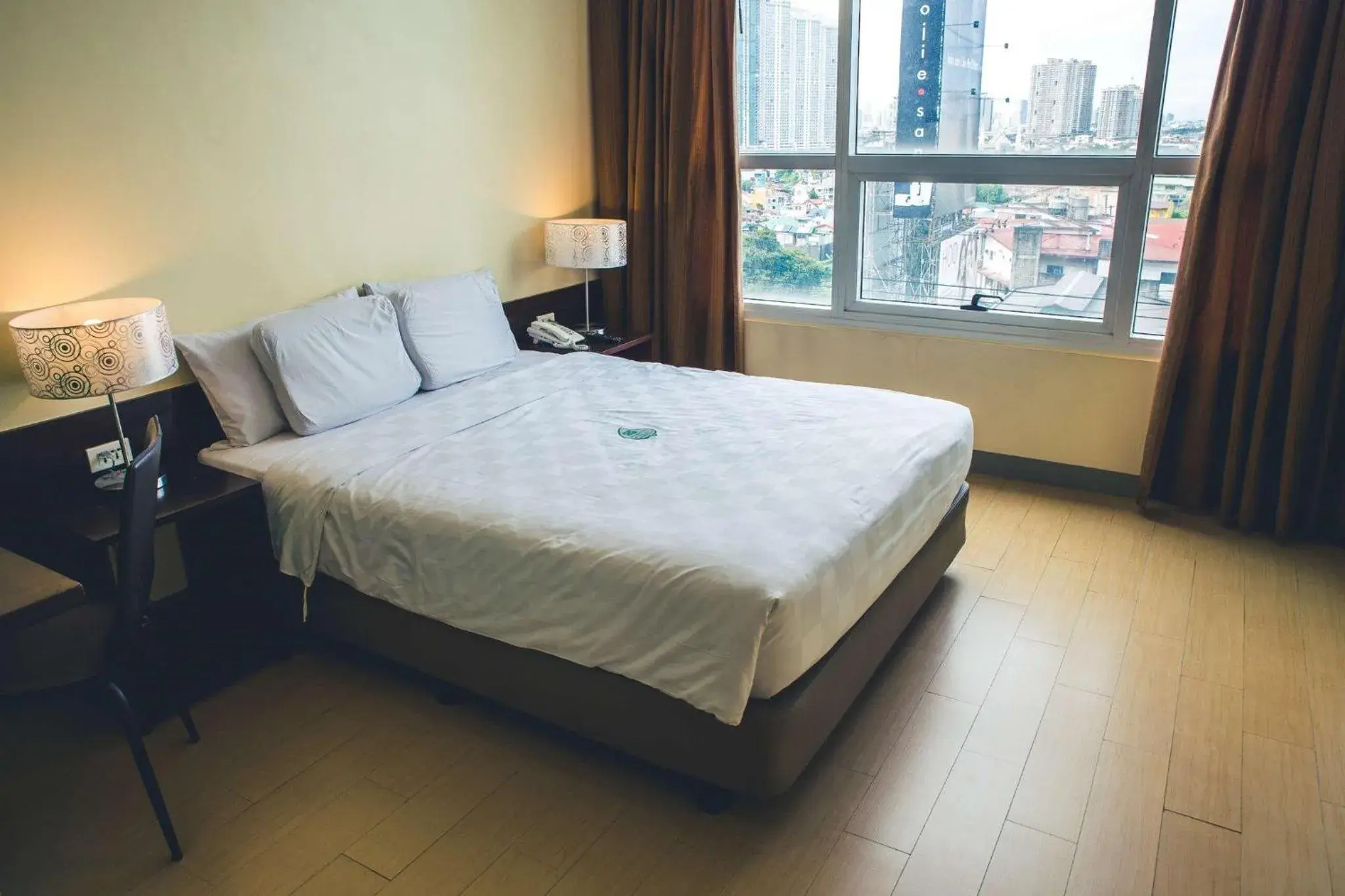 Bed in Go Hotels Plus Mandaluyong Bed in Go Hotels Plus Mandaluyong