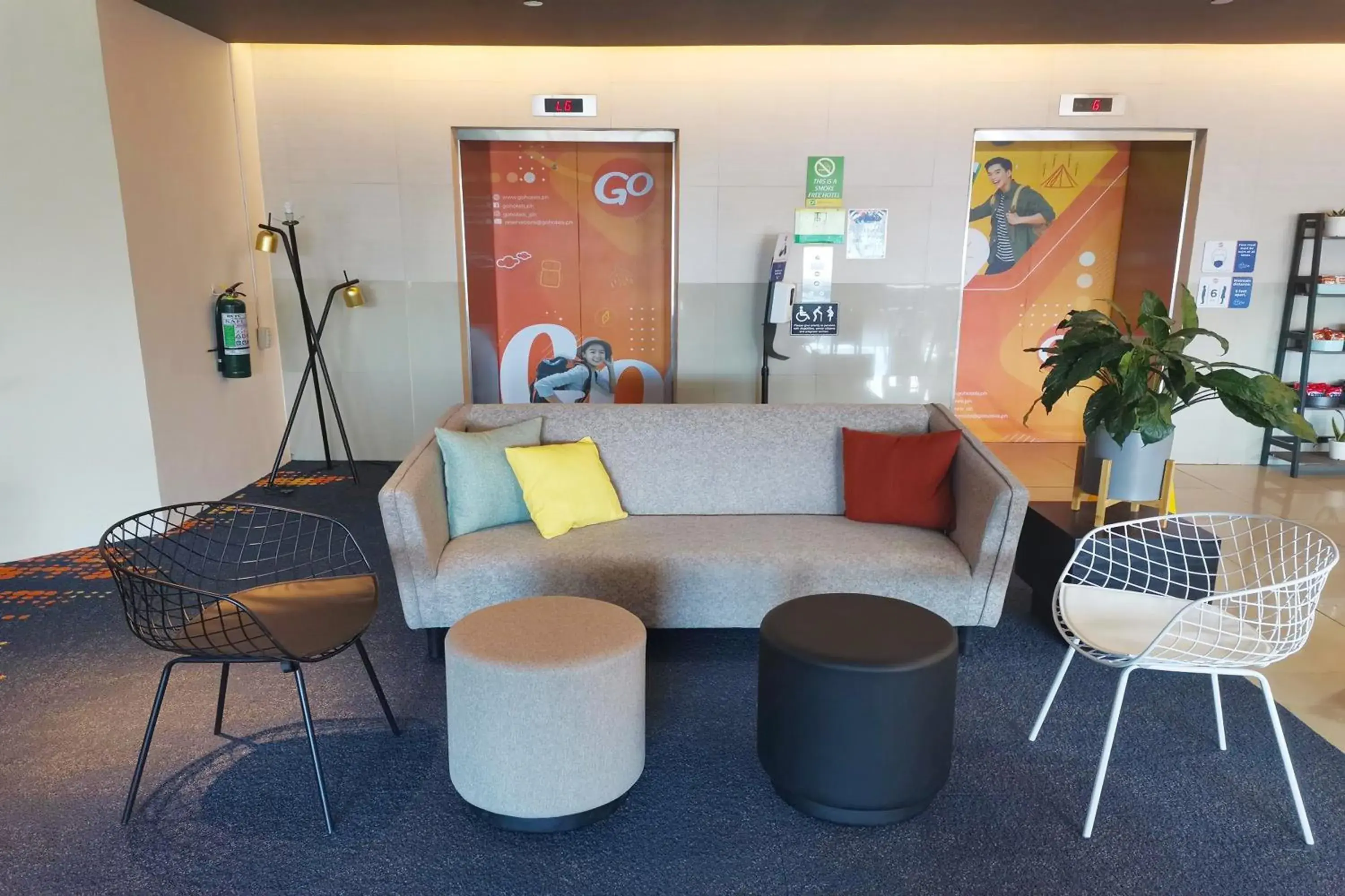 Lobby or reception in Go Hotels Plus Mandaluyong Lobby or reception in Go Hotels Plus Mandaluyong