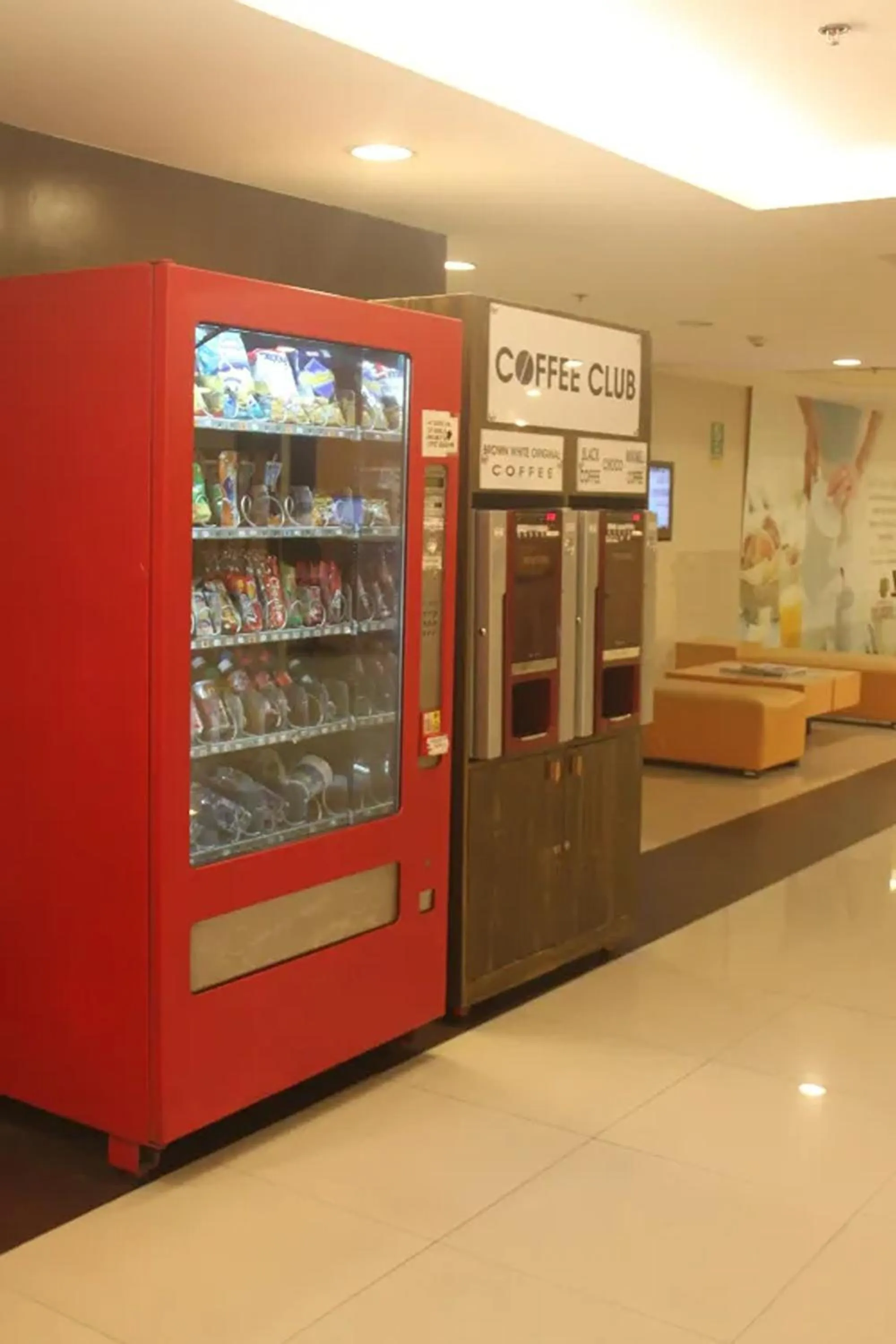 vending machine in Go Hotels Plus Mandaluyong