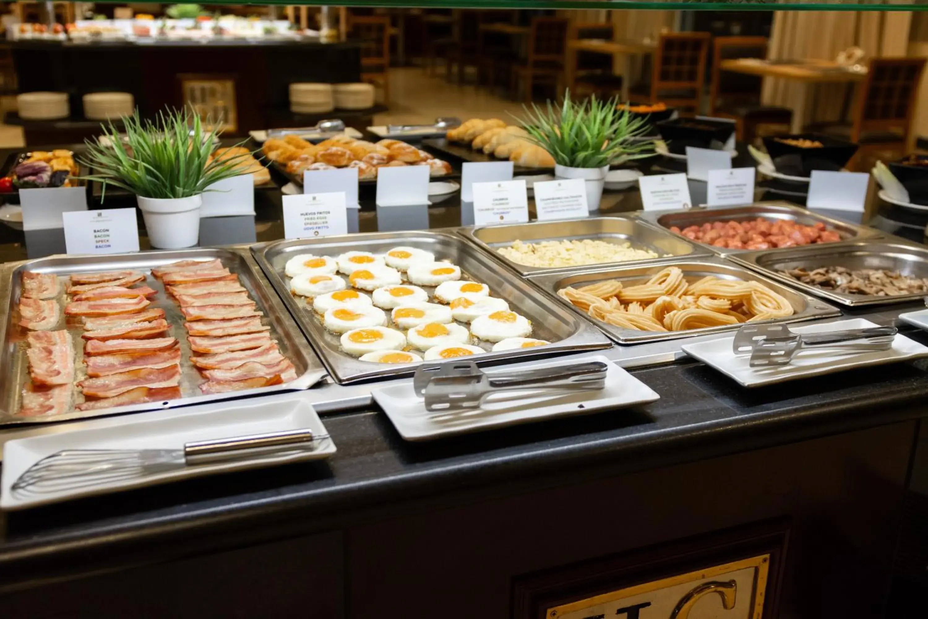Breakfast in Hotel Badajoz Center Breakfast in Hotel Badajoz Center
