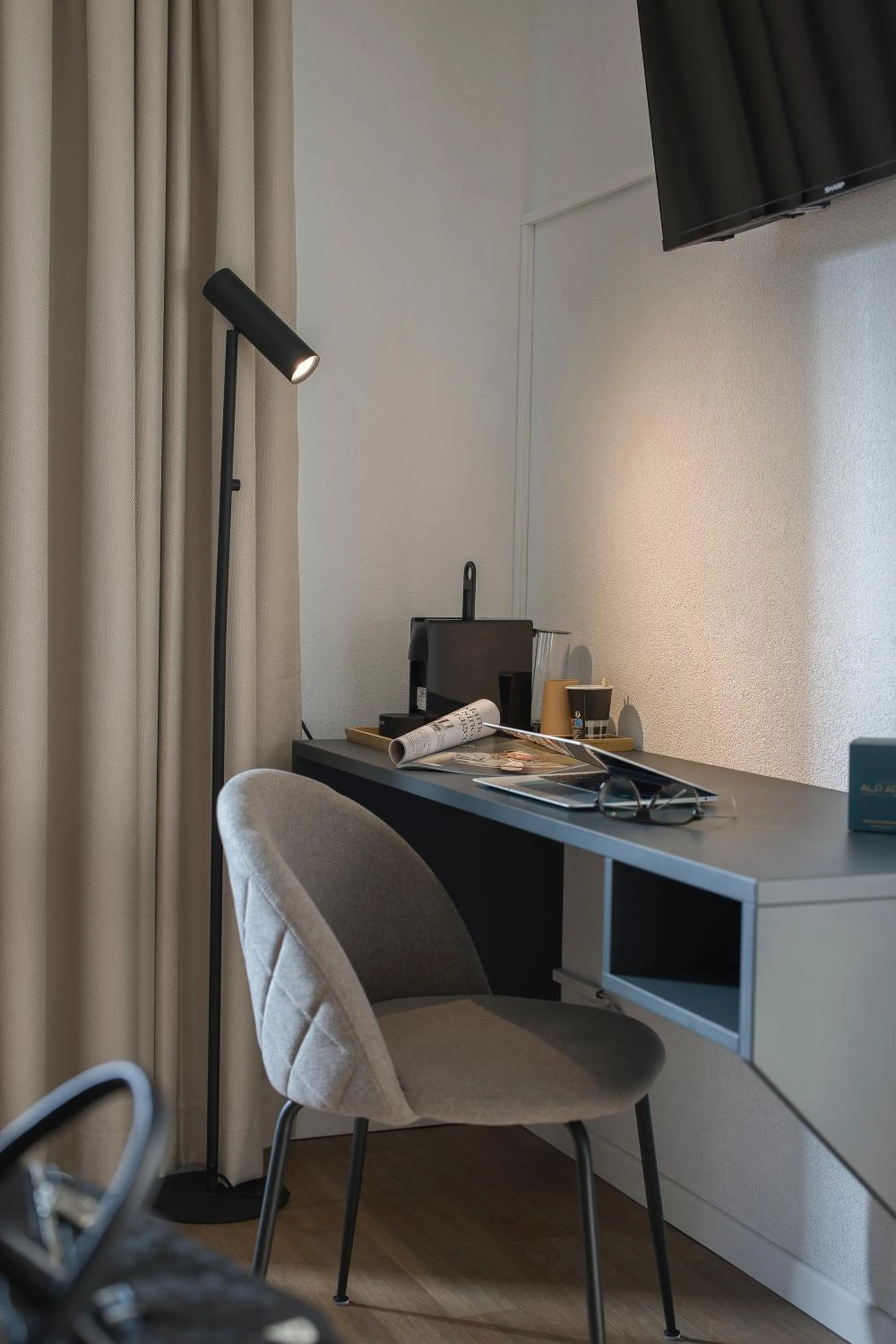 Seating area in Alp Art Hotel Monthey