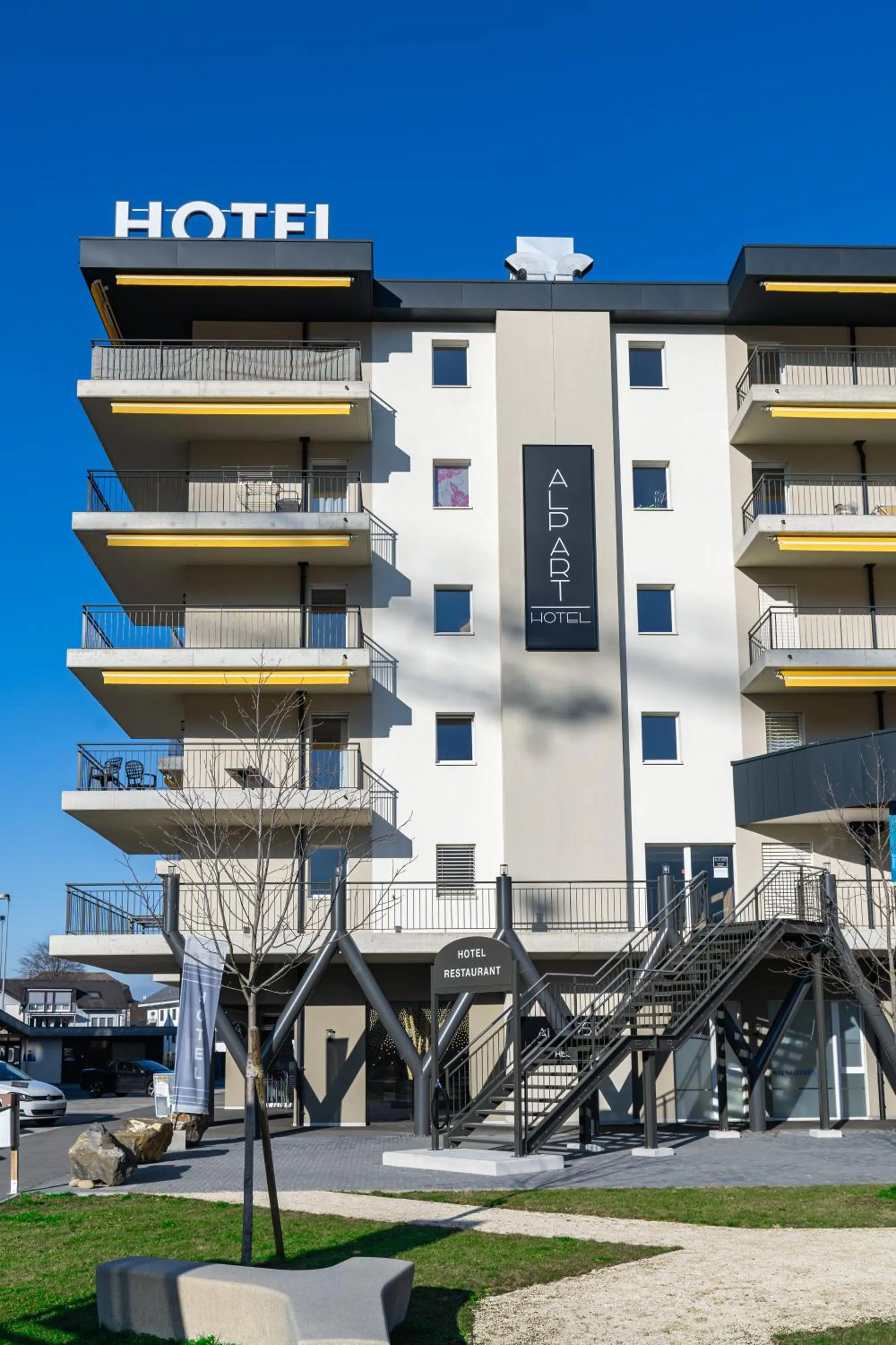 Property building in Alp Art Hotel Monthey