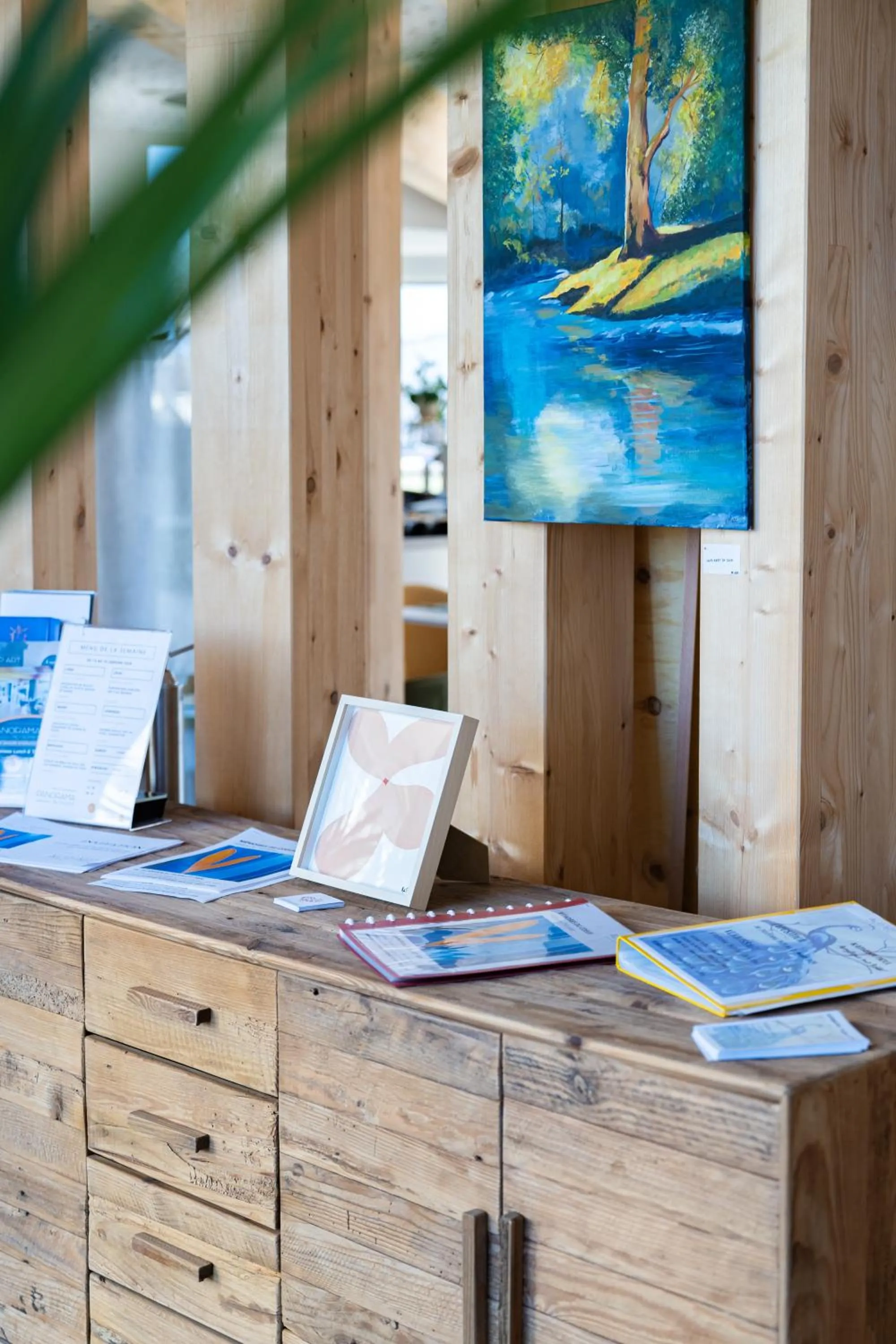 Decorative detail in Alp Art Hotel Monthey