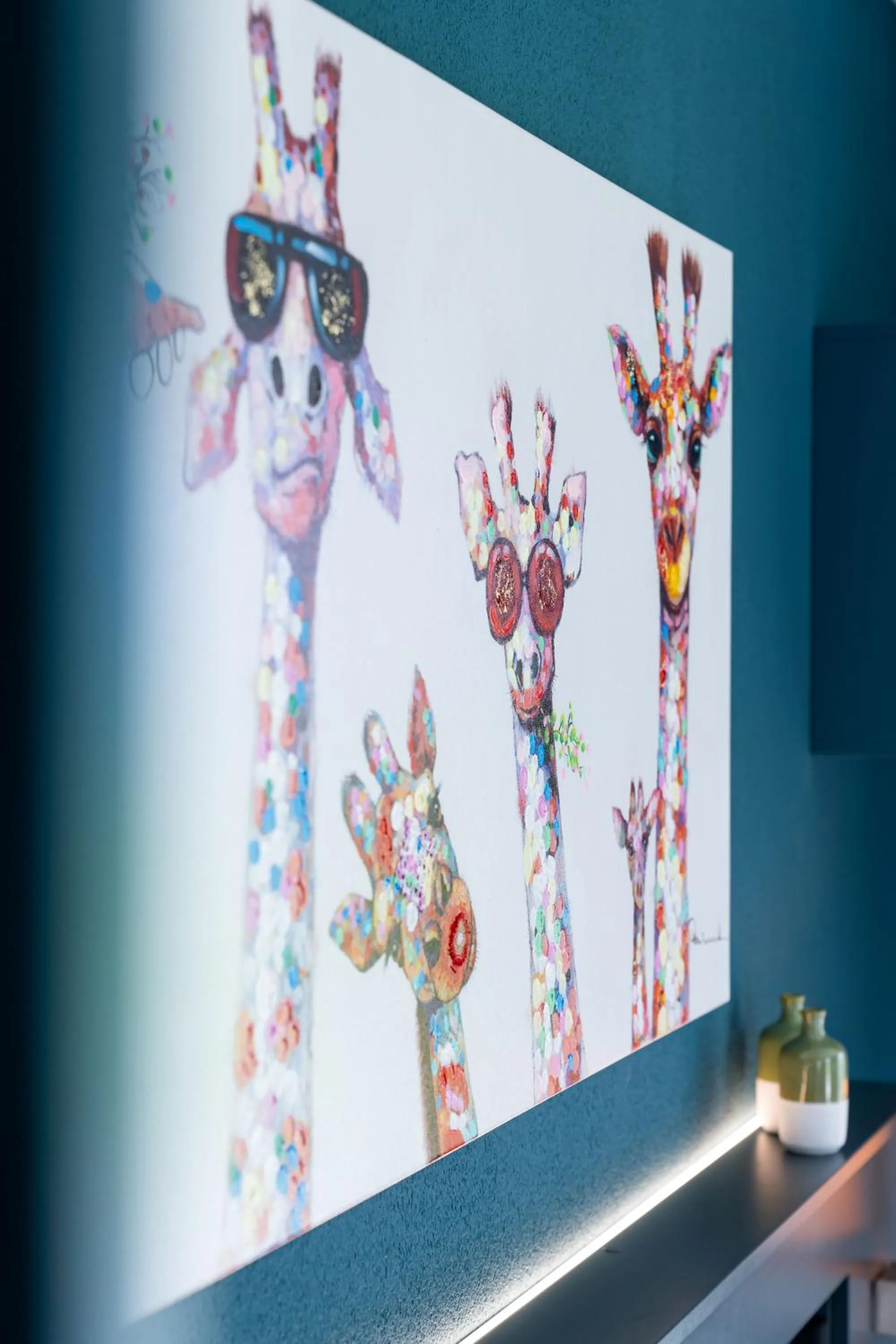 Decorative detail in Alp Art Hotel Monthey