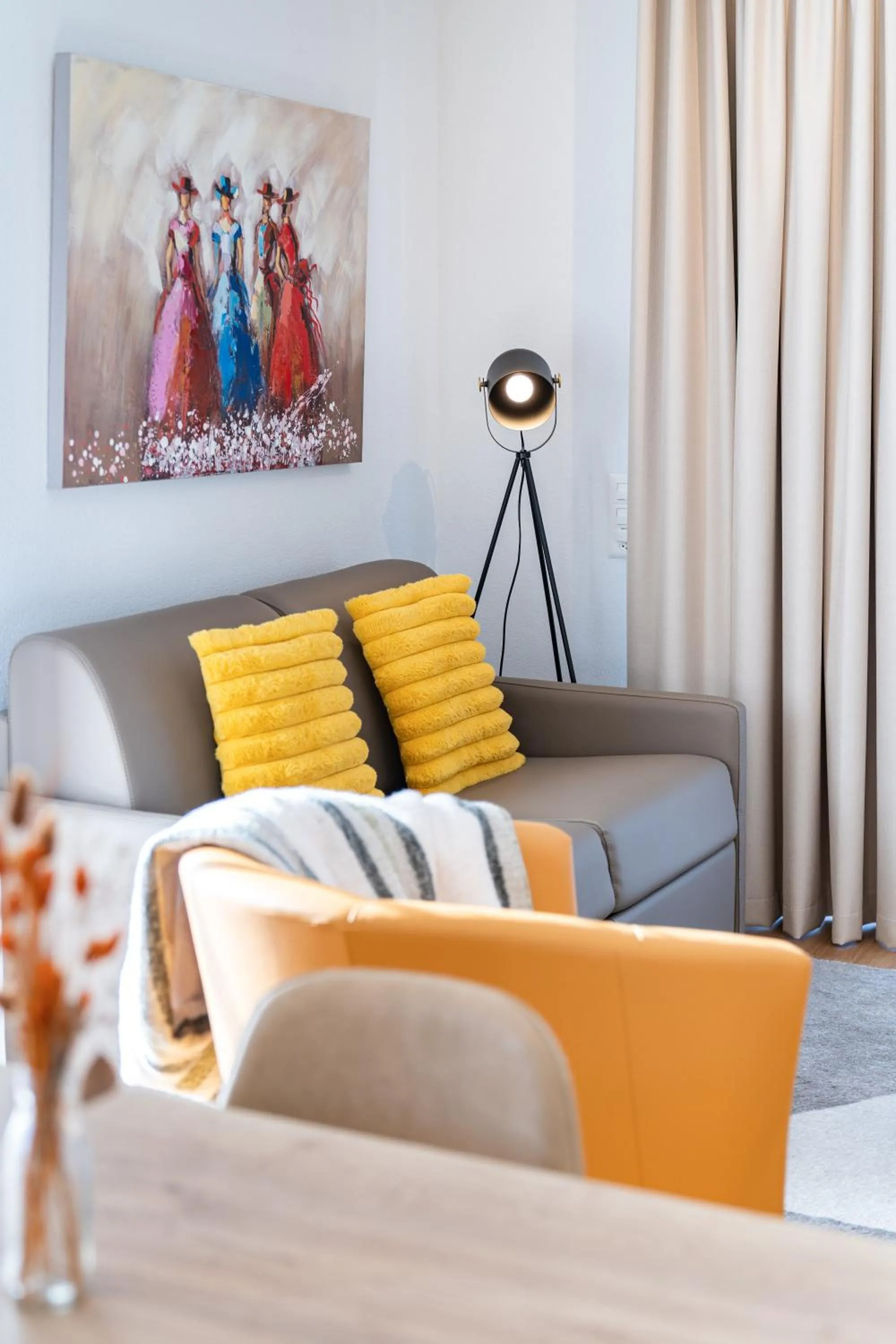 Living room in Alp Art Hotel Monthey