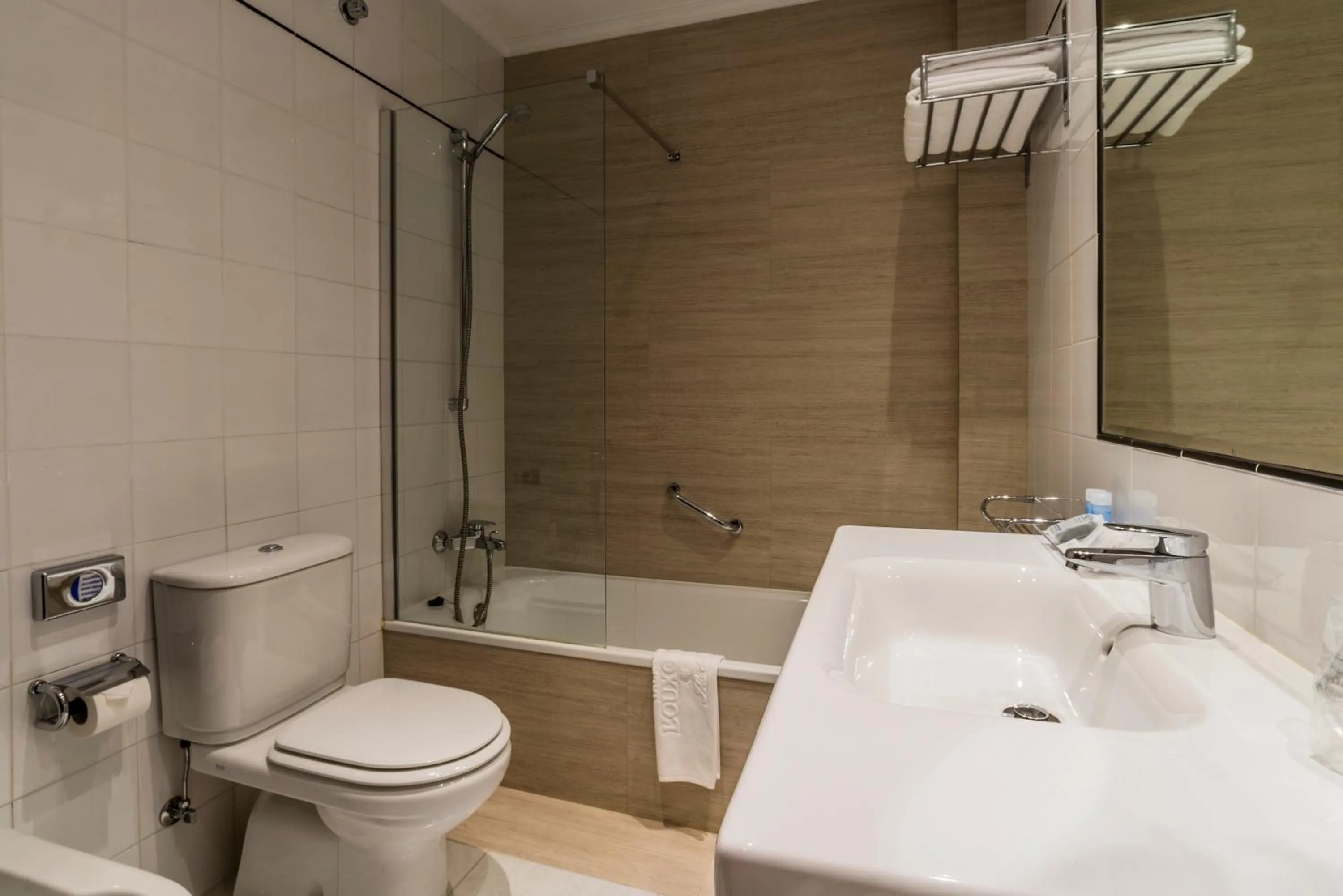 Bathroom in Eurostars Louxo Talaso