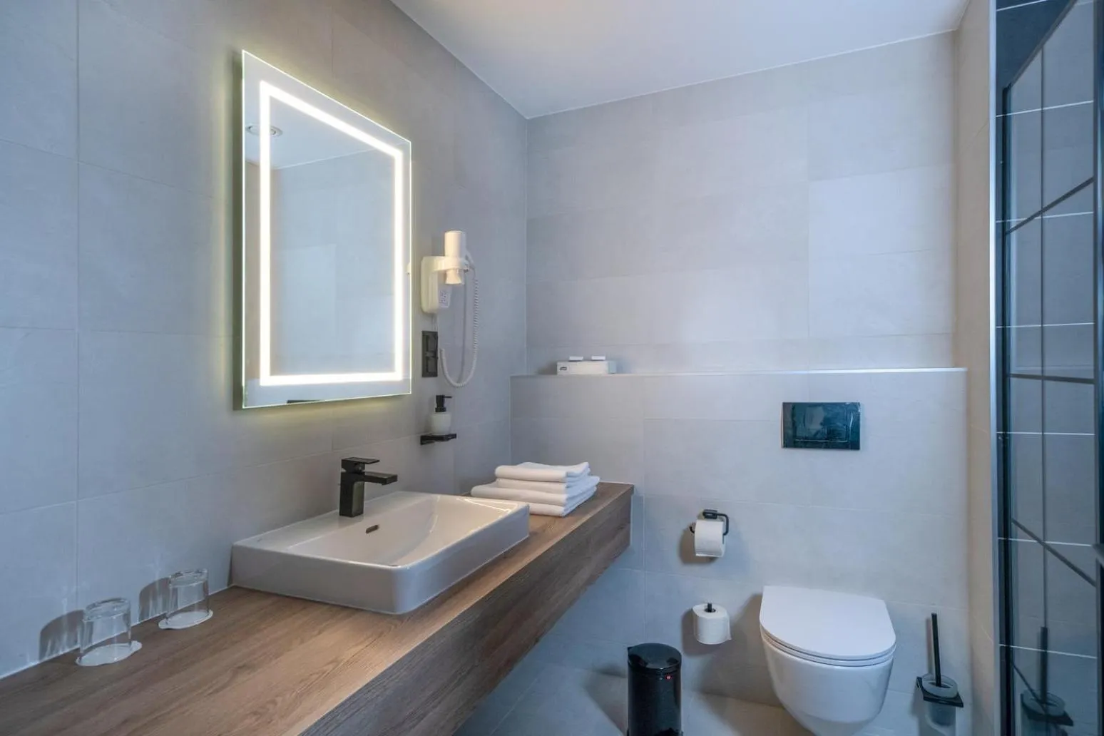 Toilet in Flow Hotel & Conference