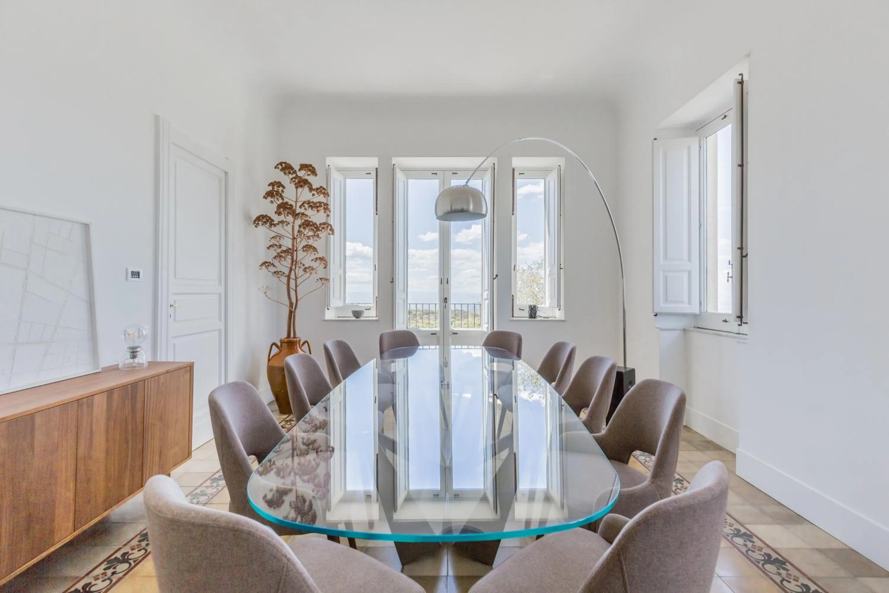 Dining area in Sciaraviva