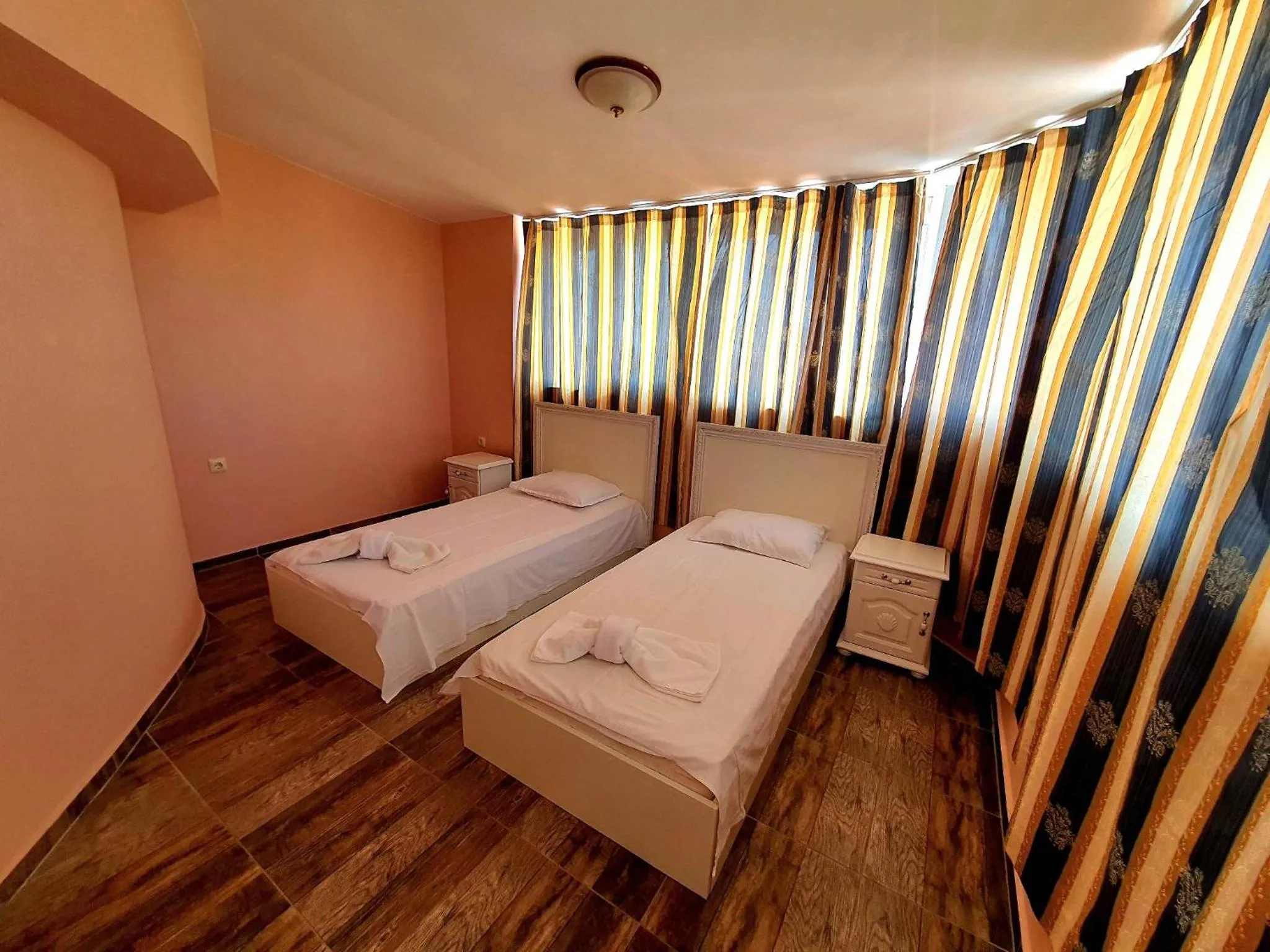 Bed in Family Hotel Paros 2