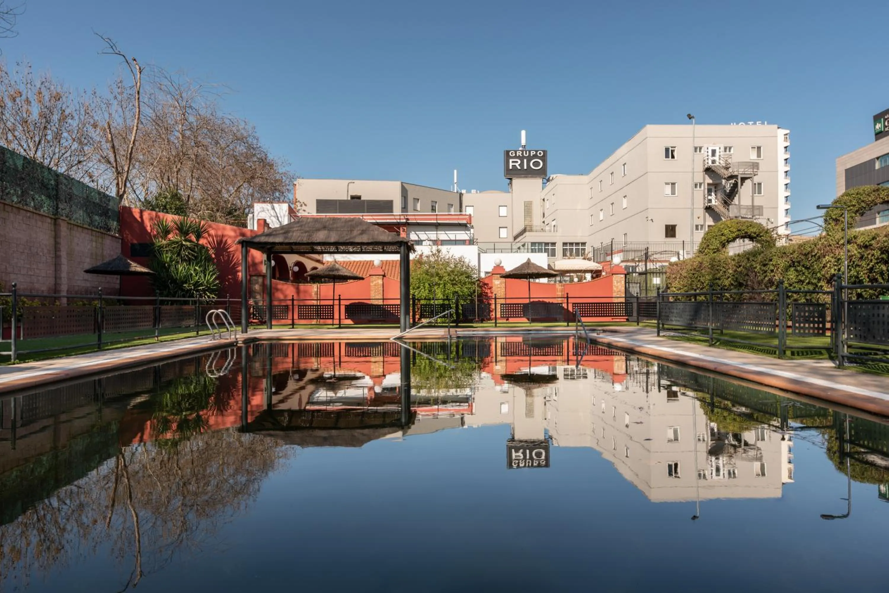 Property building in Hotel Rio Badajoz