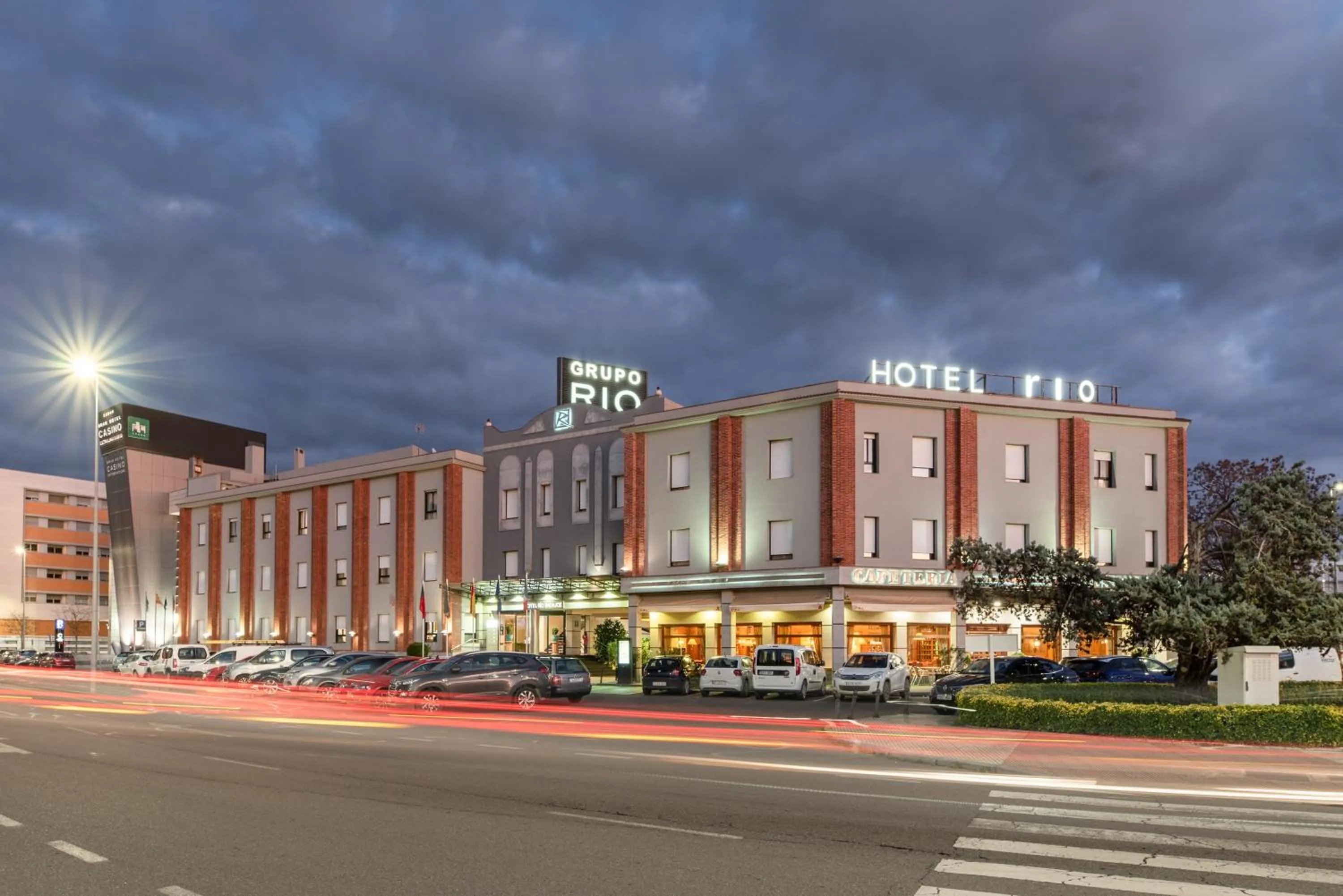 Property building in Hotel Rio Badajoz