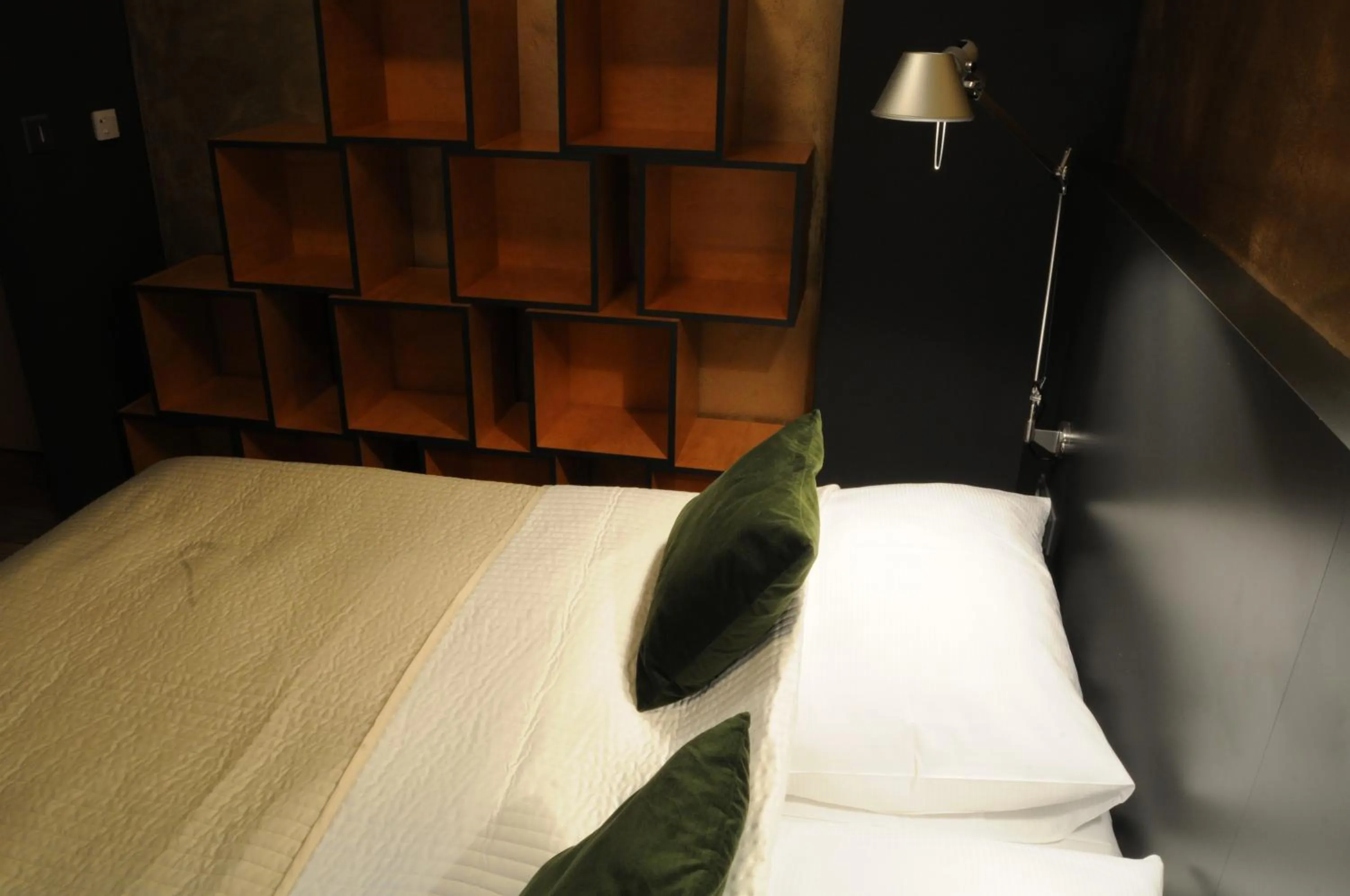 Bed in Hotel Kokořín