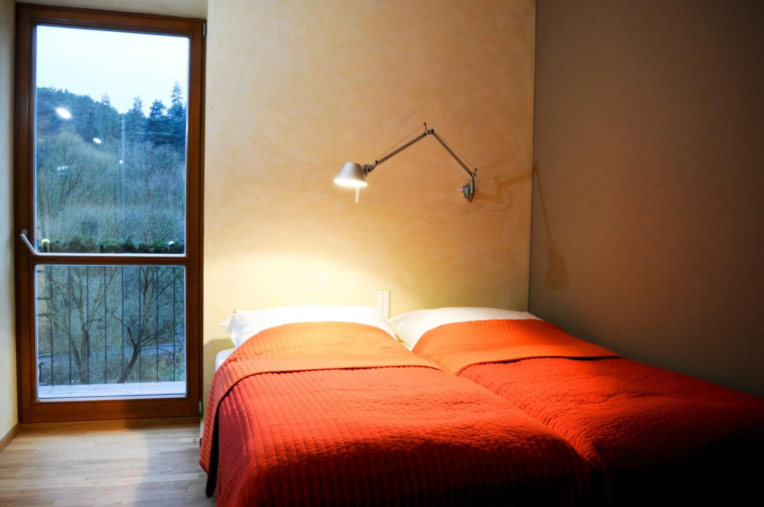 Bed in Hotel Kokořín