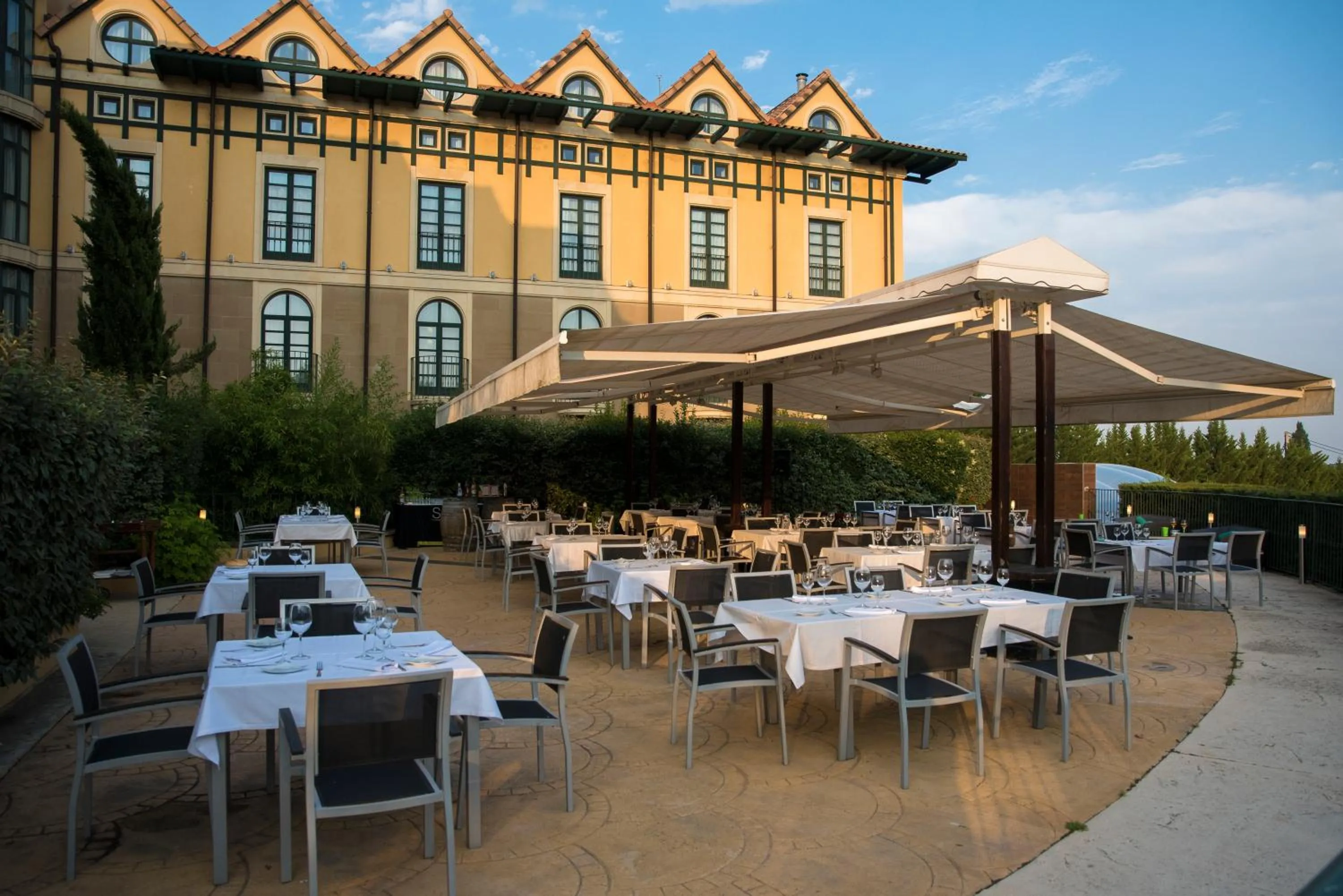 Balcony/Terrace in Hotel Silken Villa de Laguardia
