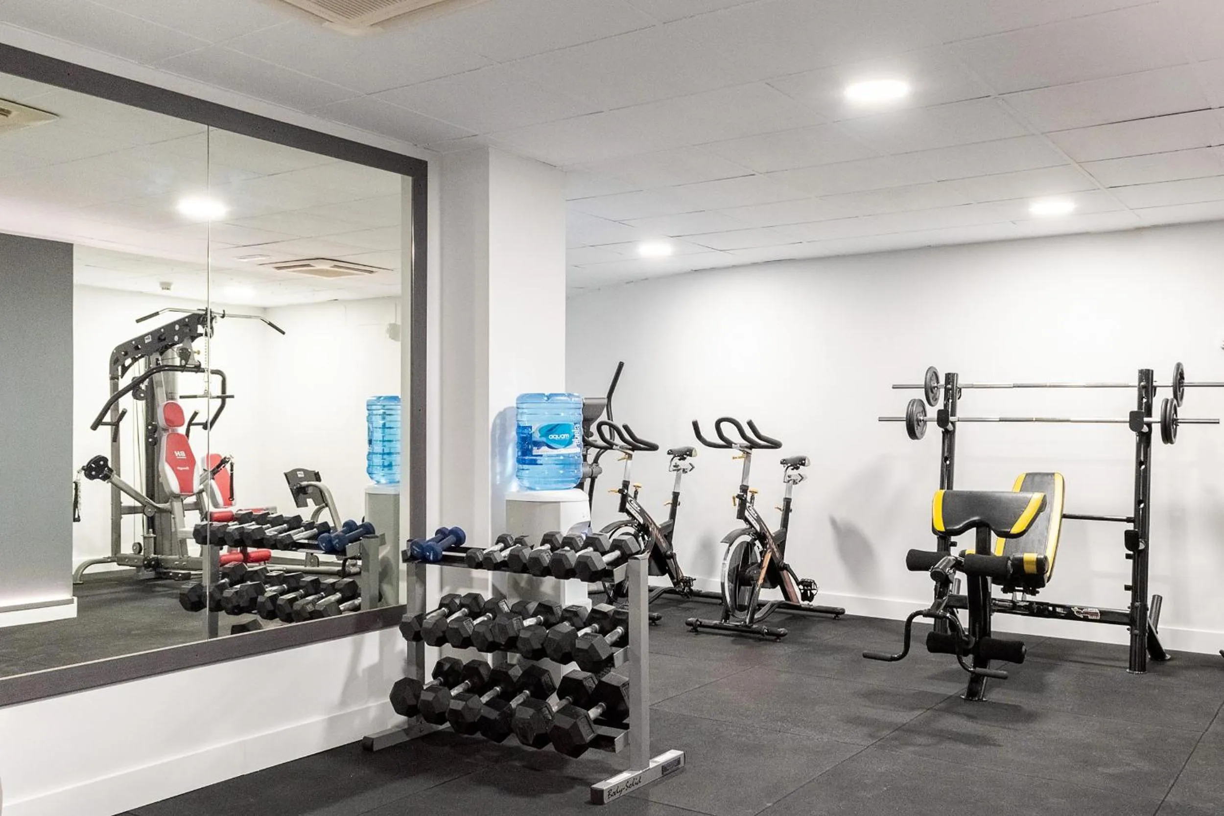 Fitness centre/facilities in Hotel Silken Villa de Laguardia