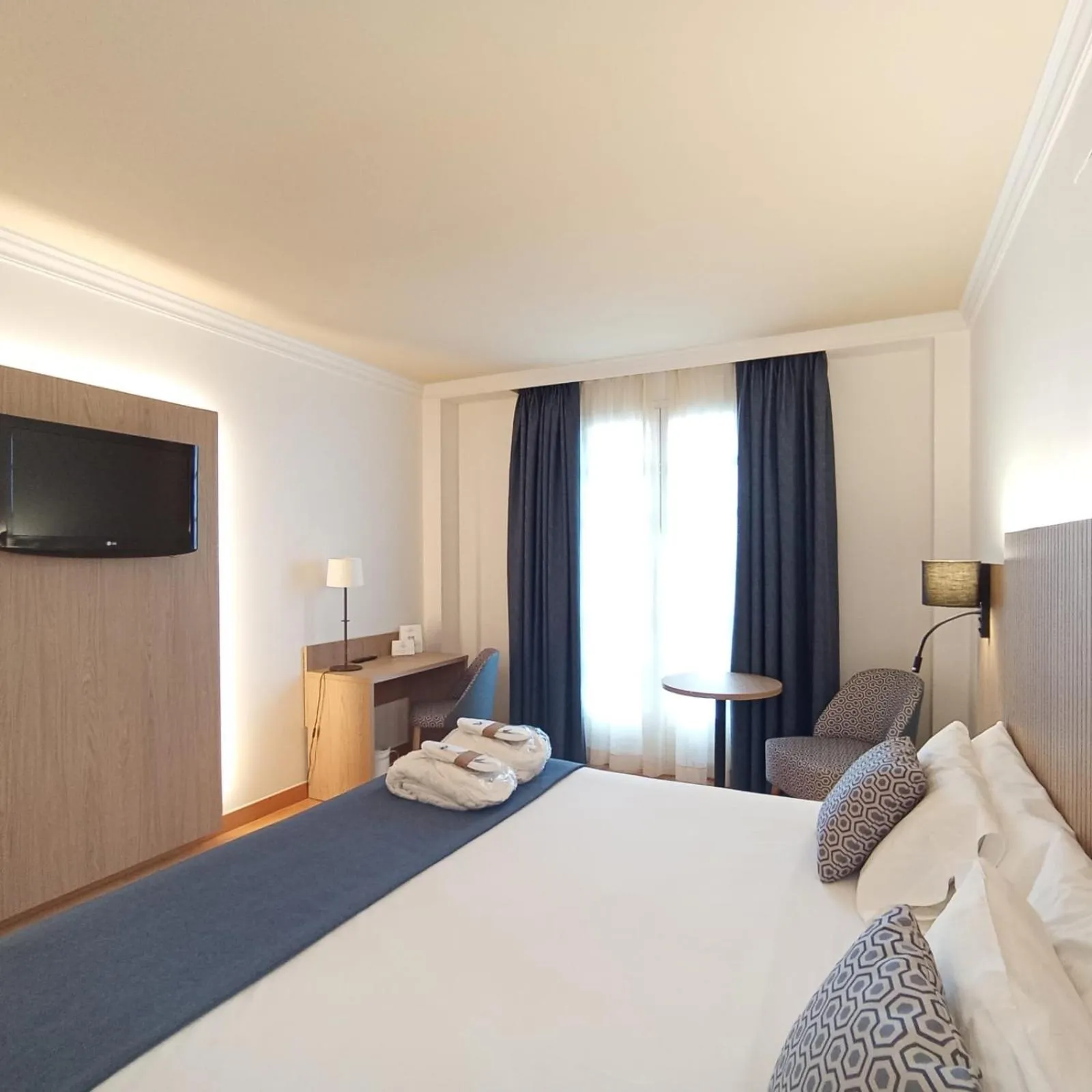 Bed in Hotel Silken Villa de Laguardia