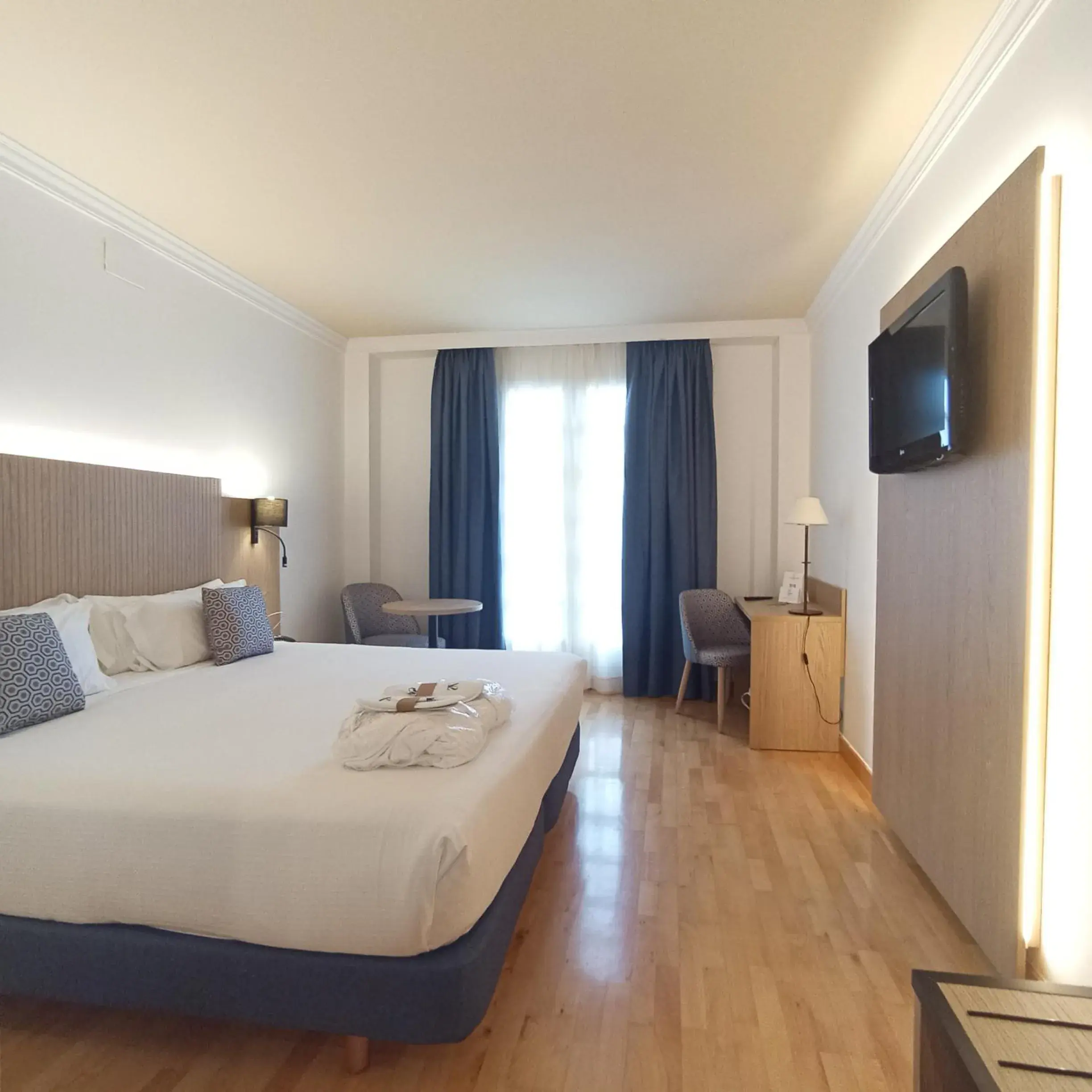 Bed in Hotel Silken Villa de Laguardia Bed in Hotel Silken Villa de Laguardia