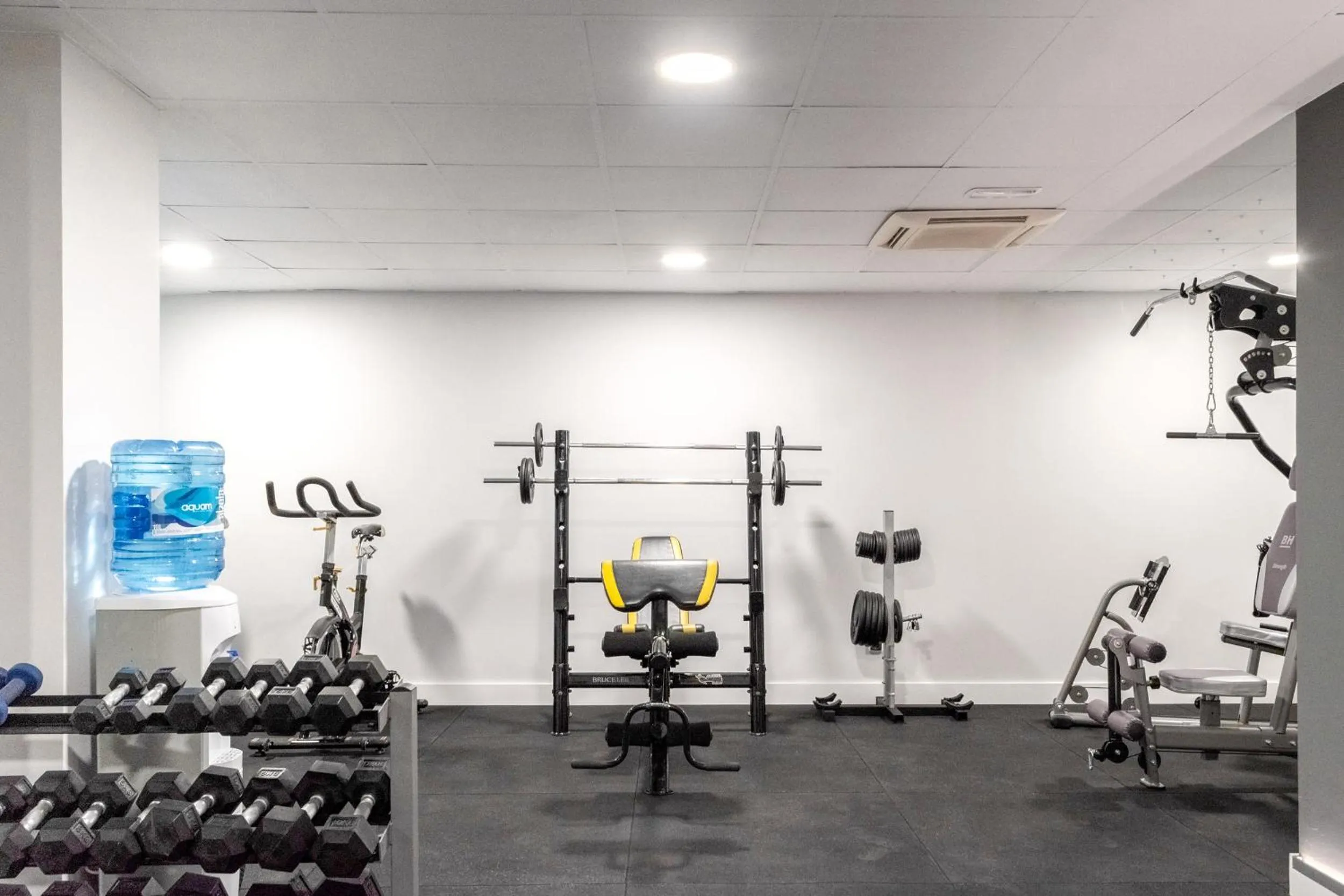 Fitness centre/facilities in Hotel Silken Villa de Laguardia