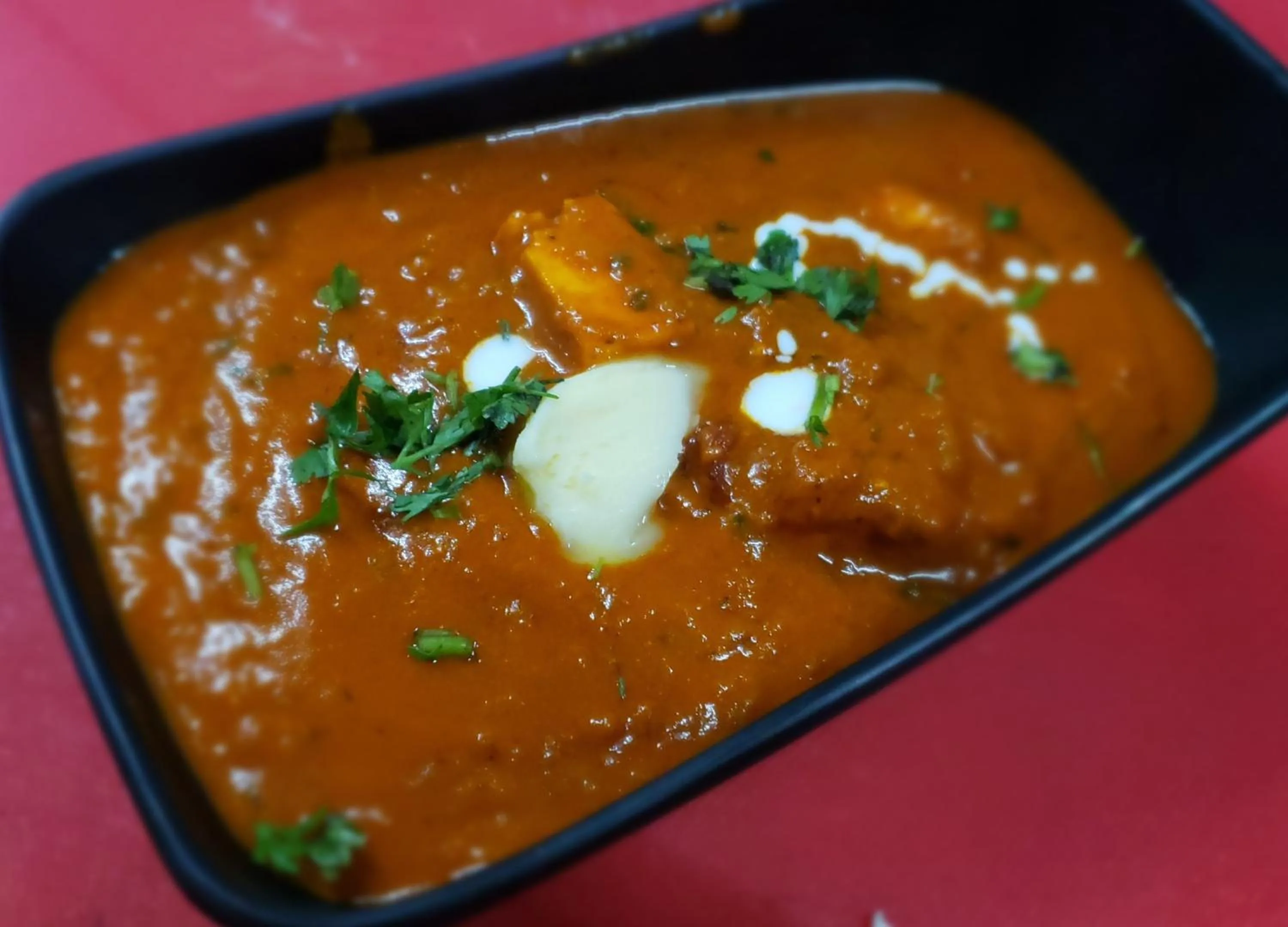 Food in White Truffle Resort, Arambol