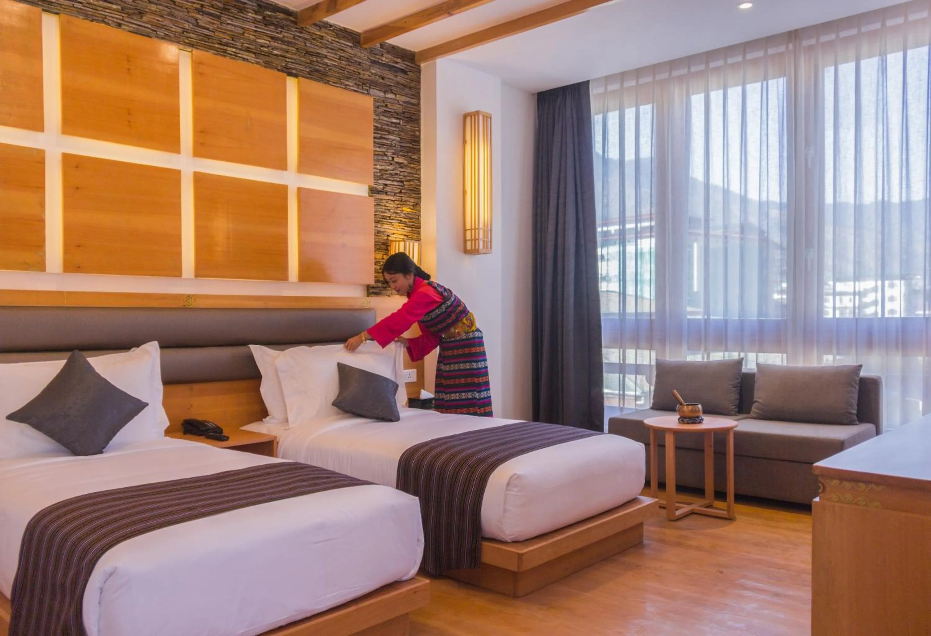 Bed in Pelyang Boutique