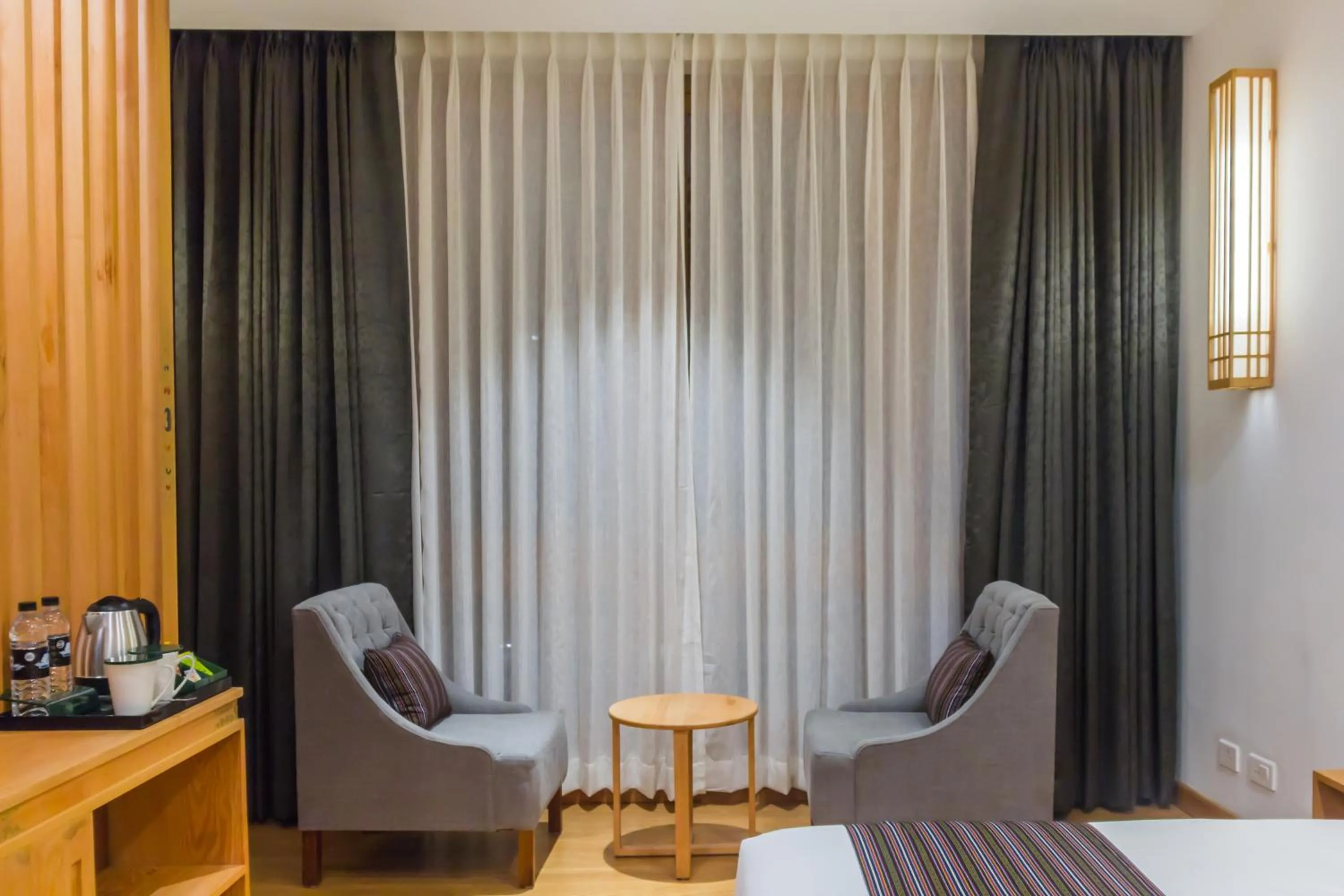 Seating area in Pelyang Boutique