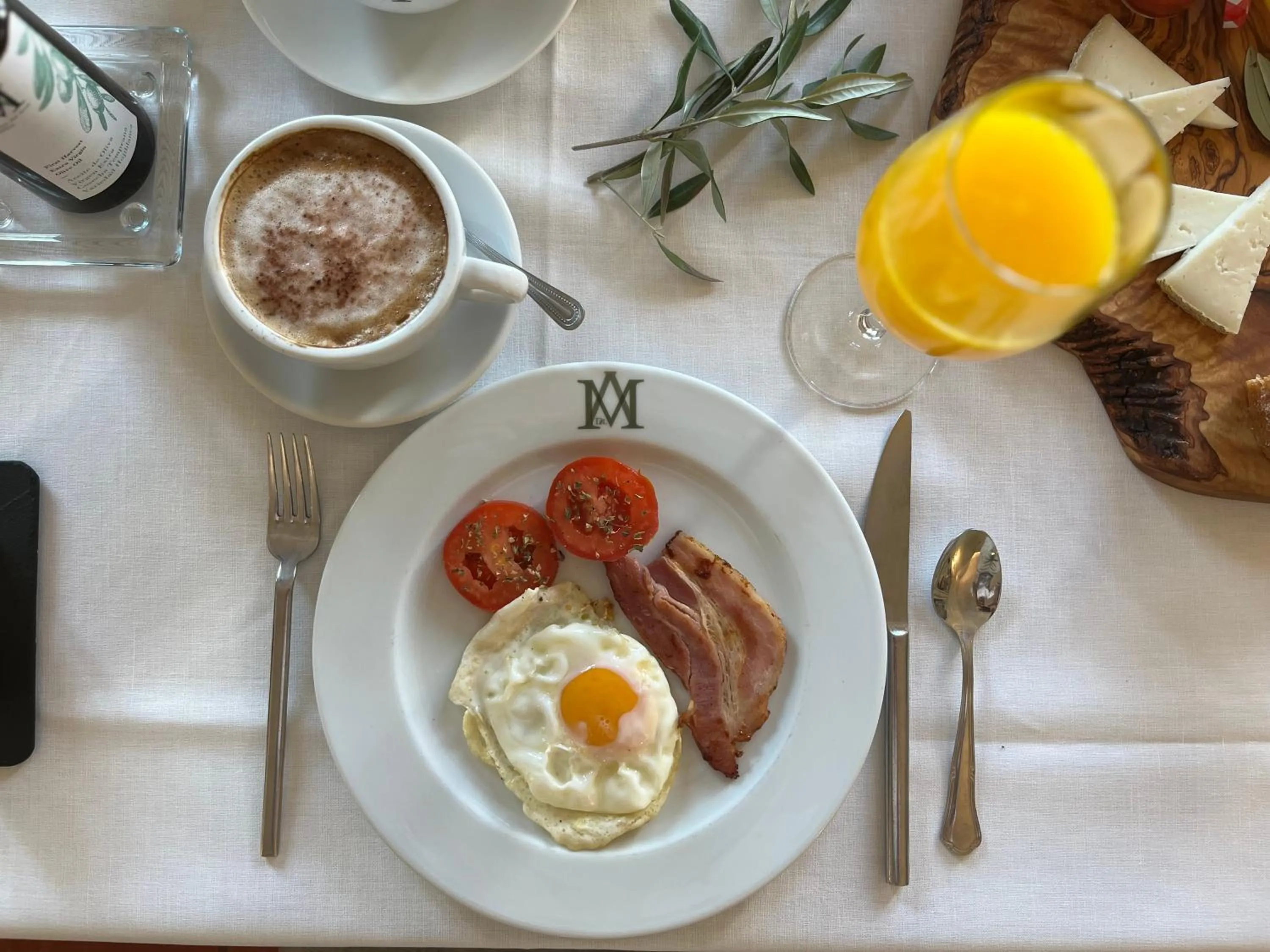 Breakfast in Hotel Boutique Molino del Arco
