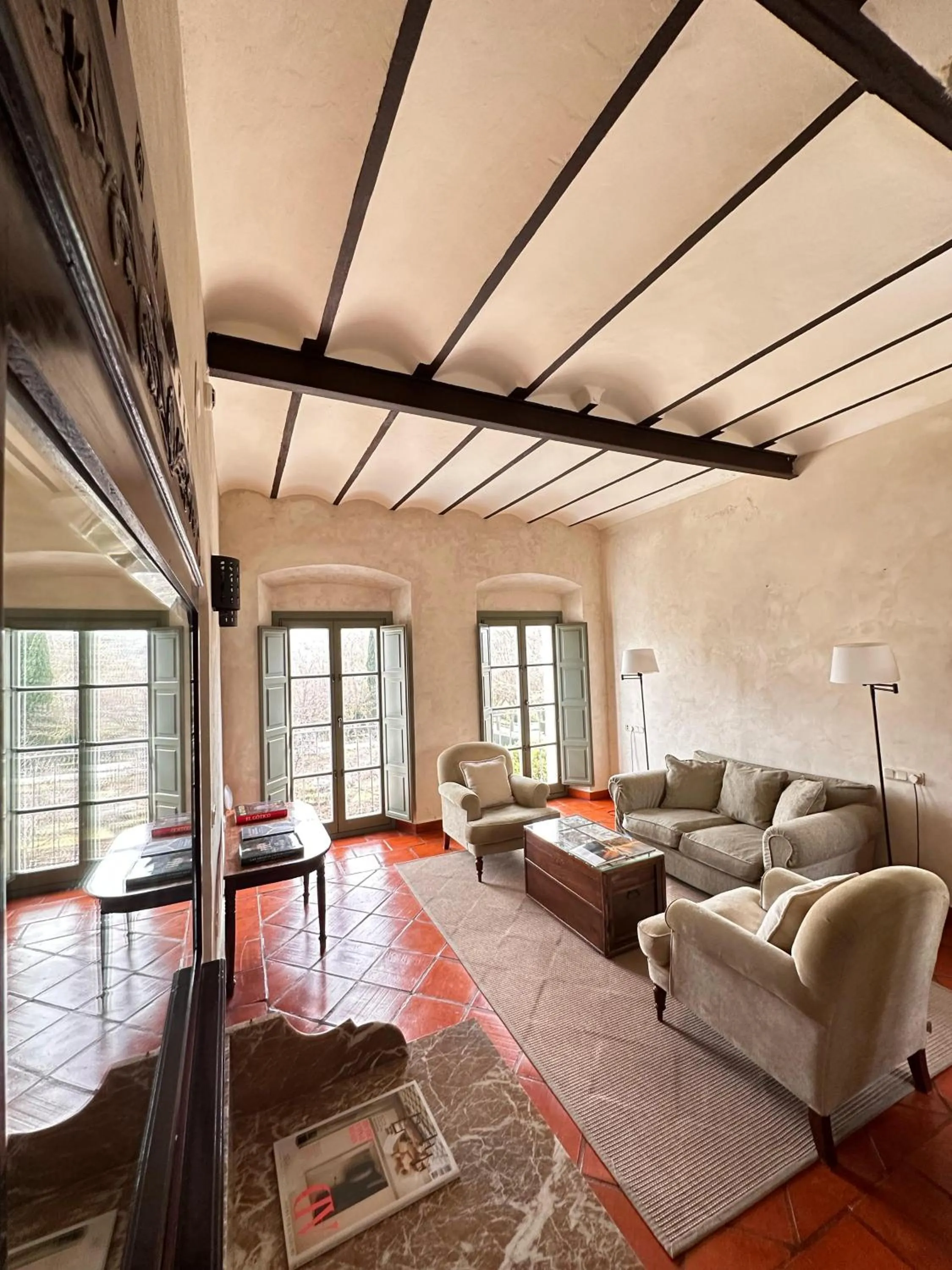 Living room in Hotel Boutique Molino del Arco