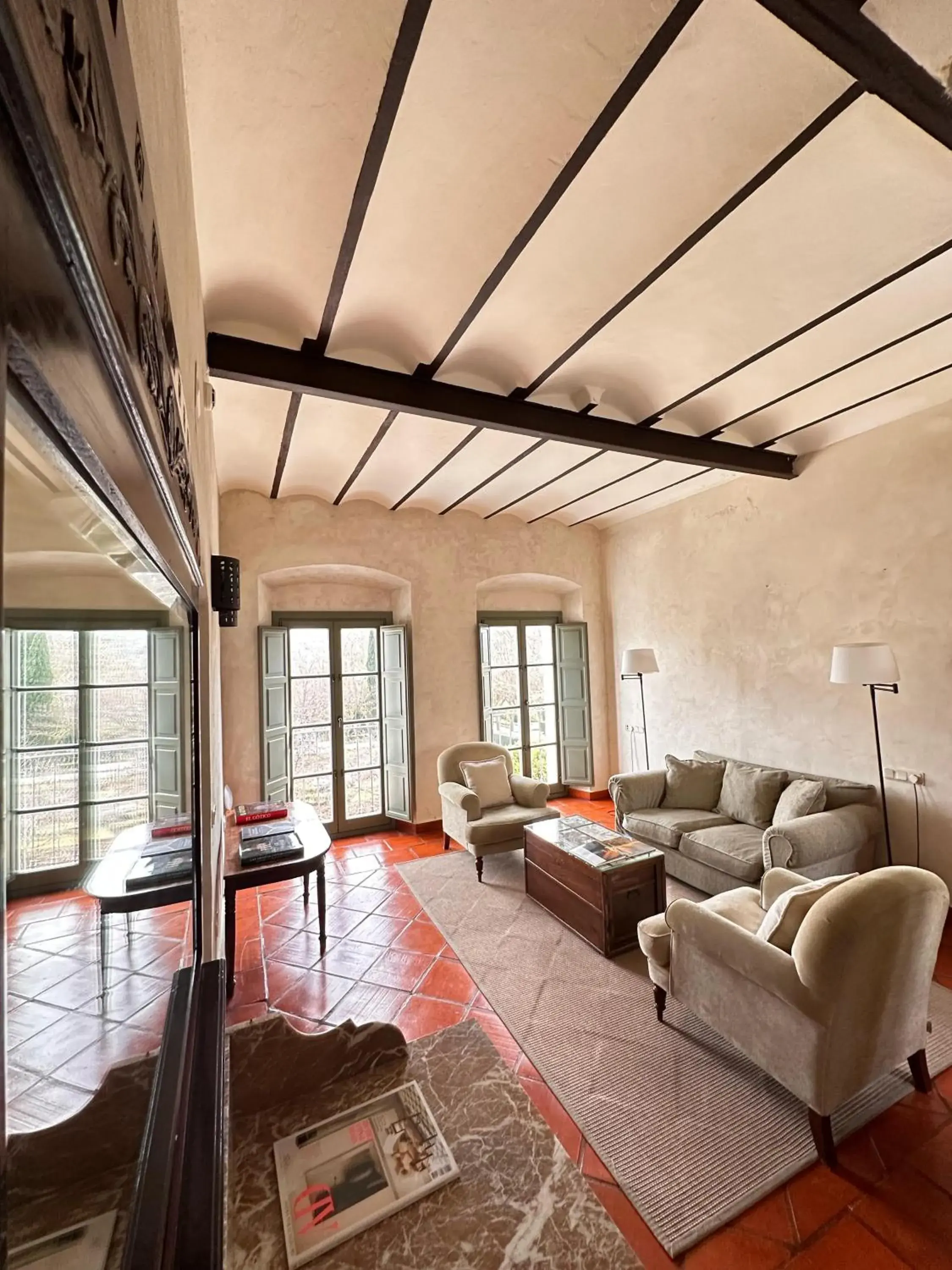 Living room in Hotel Boutique Molino del Arco Living room in Hotel Boutique Molino del Arco