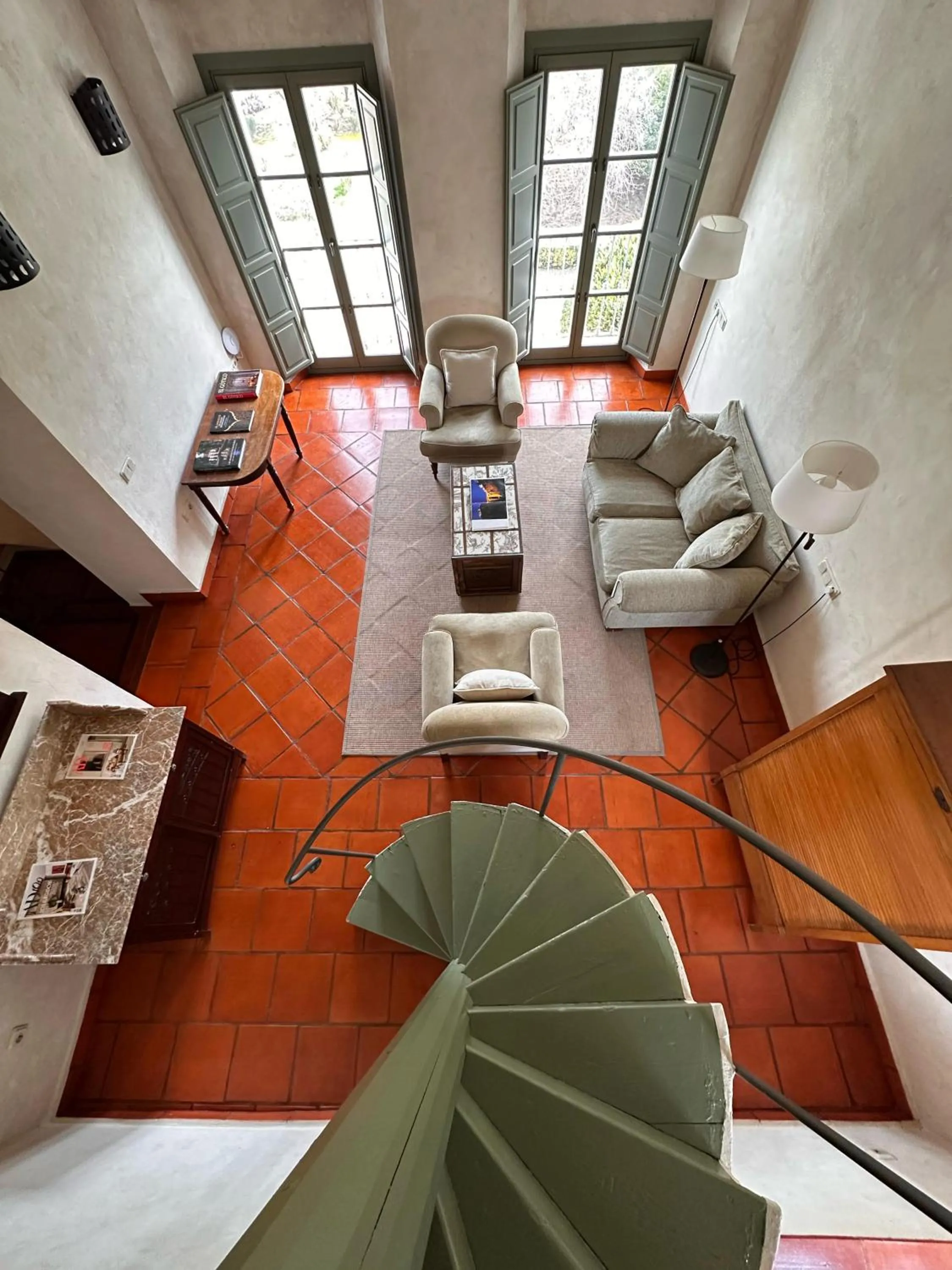 Living room in Hotel Boutique Molino del Arco